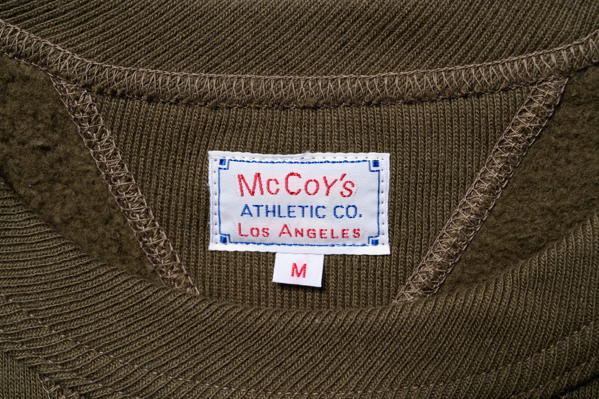 10 OZ. LOOPWHEEL CREWNECK SWEATSHIRT sold by The Real McCoy's product image thumbnail 4