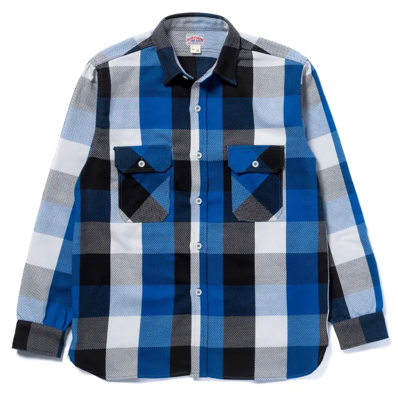 8HU LUMBERJACK BLOCK CHECK FLANNEL SHIRT sold by The Real McCoy's