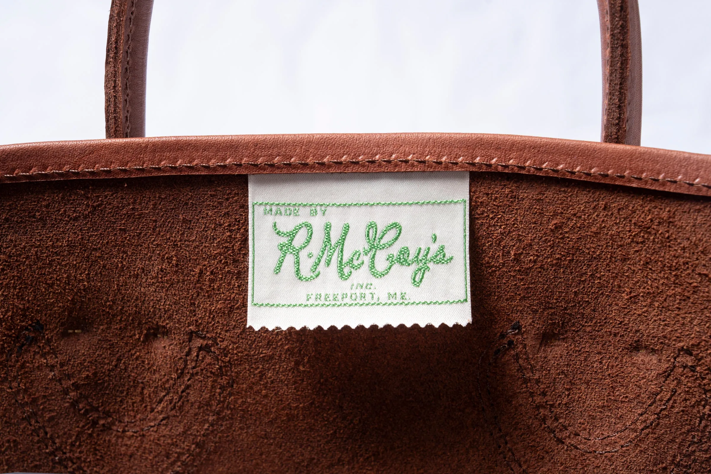 LEATHER TOTE SHOULDER-BAG sold by The Real McCoy's product image thumbnail 3