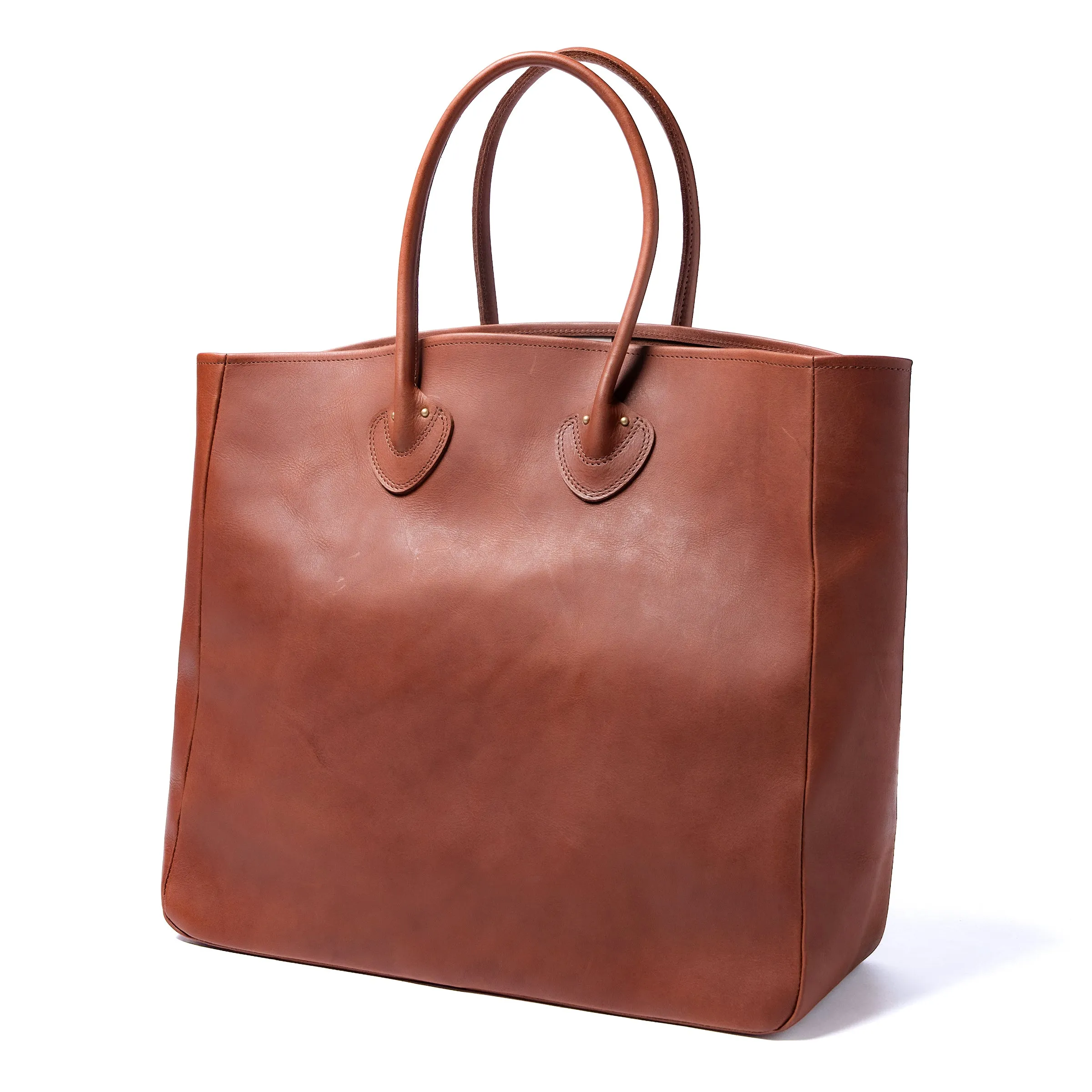 LEATHER TOTE SHOULDER-BAG sold by The Real McCoy's