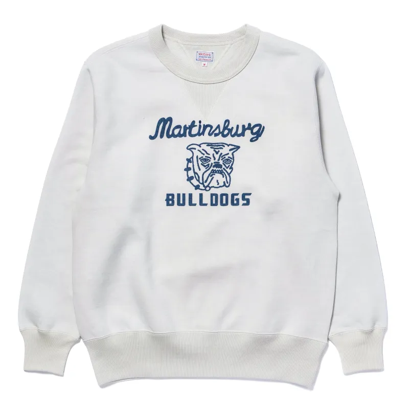 LOOPWHEEL SWEATSHIRT / BULLDOGS made by The Real McCoy's