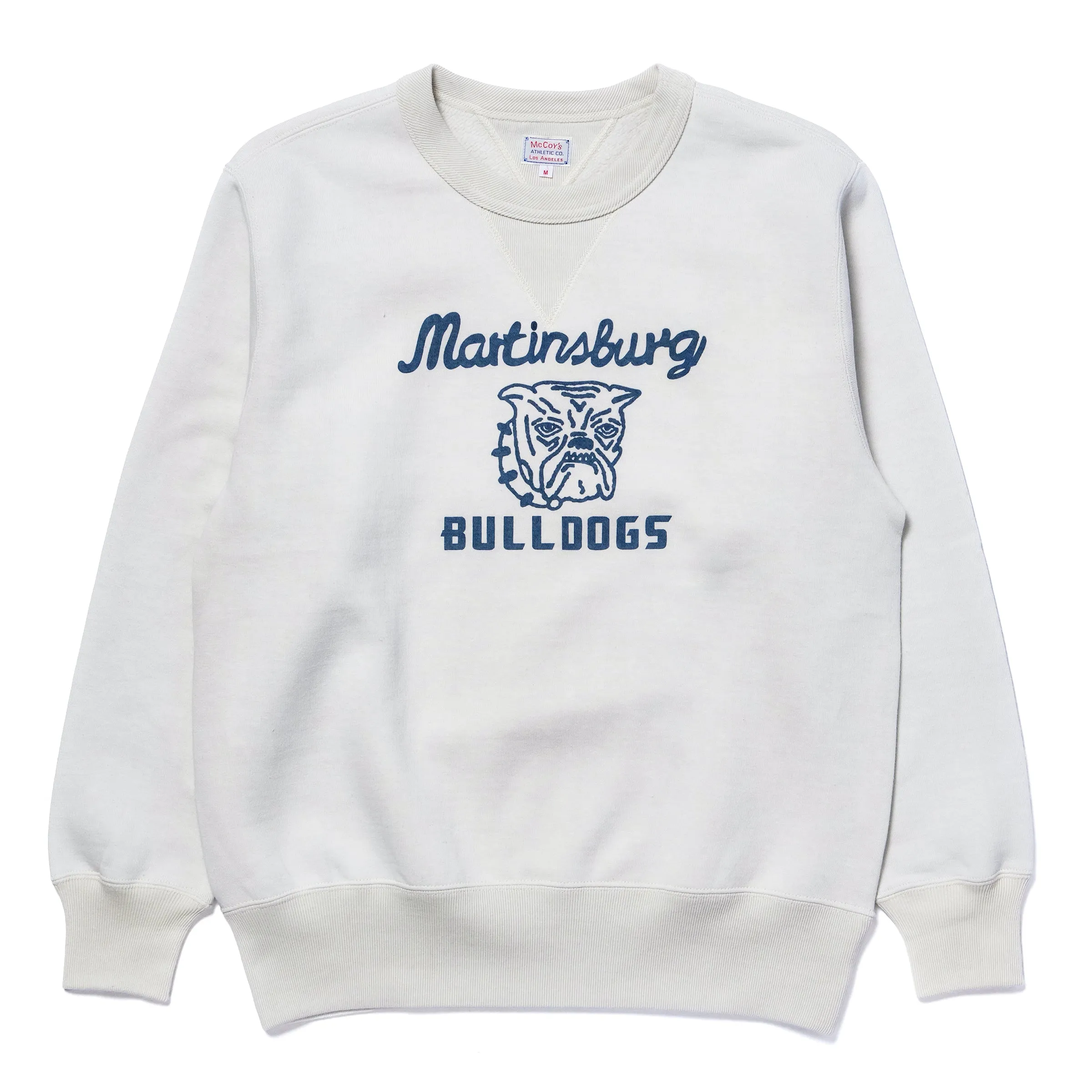 LOOPWHEEL SWEATSHIRT / BULLDOGS sold by The Real McCoy's