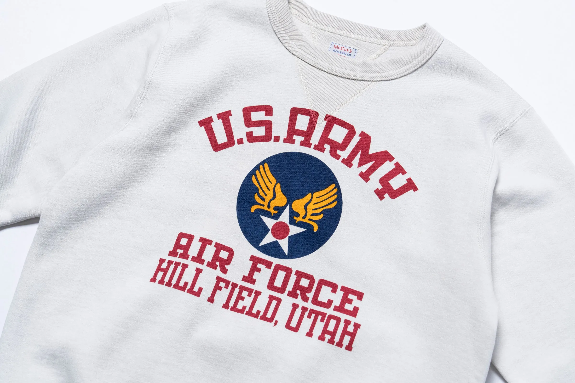 MILITARY PRINT SWEATSHIRT / U.S. ARMY AIR FORCE, HILL FIELD sold by The Real McCoy's product image thumbnail 5