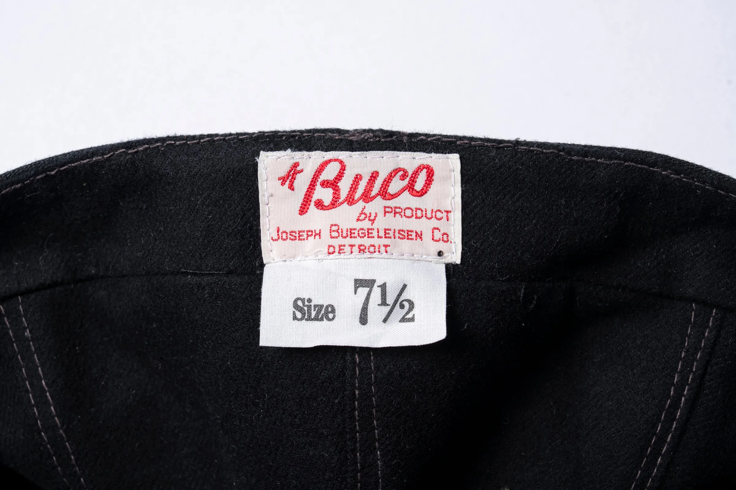 BUCO CORD CLOTH MECHANIC CAP sold by The Real McCoy's product image thumbnail 4