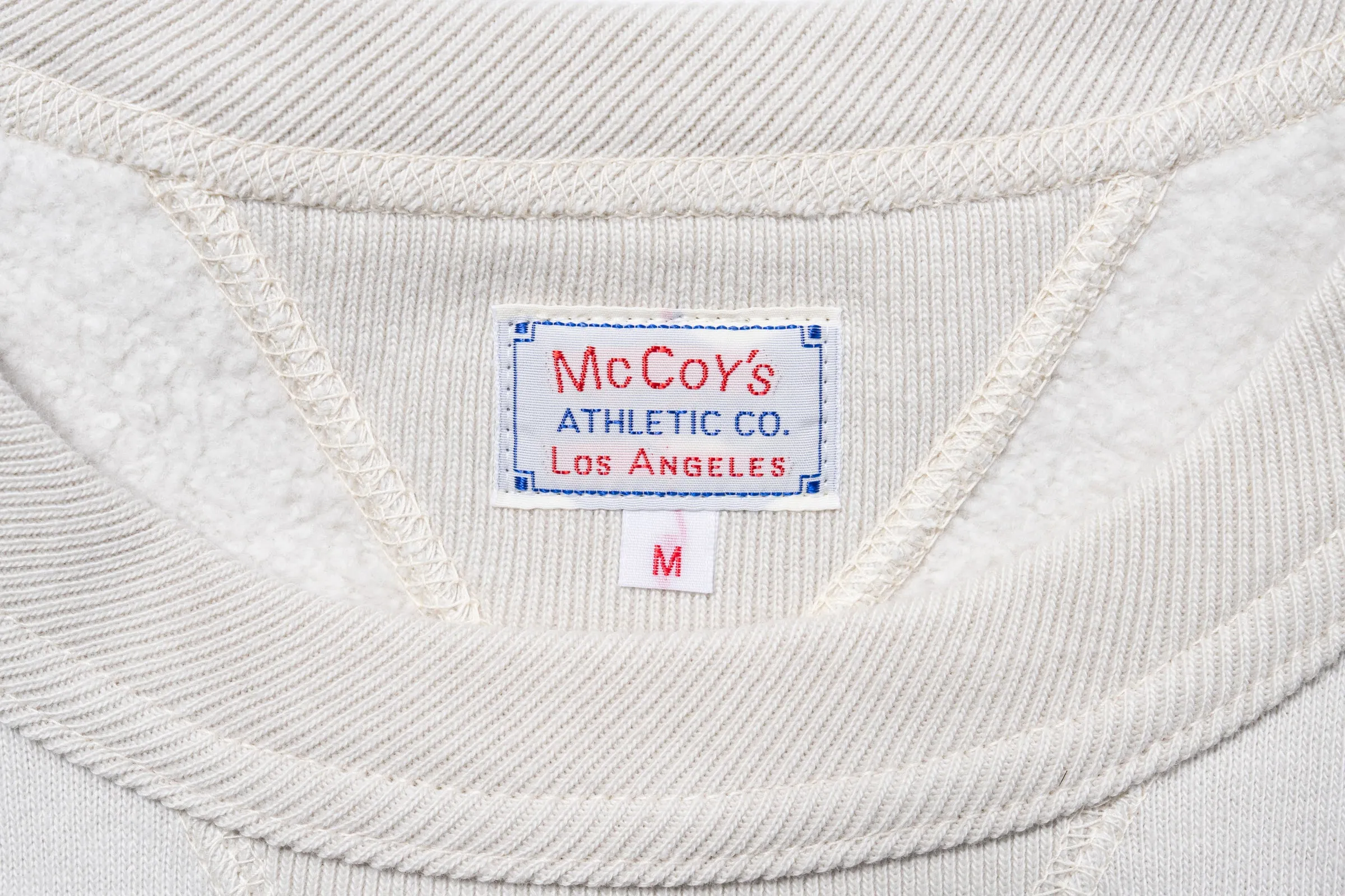 10 OZ. LOOPWHEEL CREWNECK SWEATSHIRT sold by The Real McCoy's product image thumbnail 4