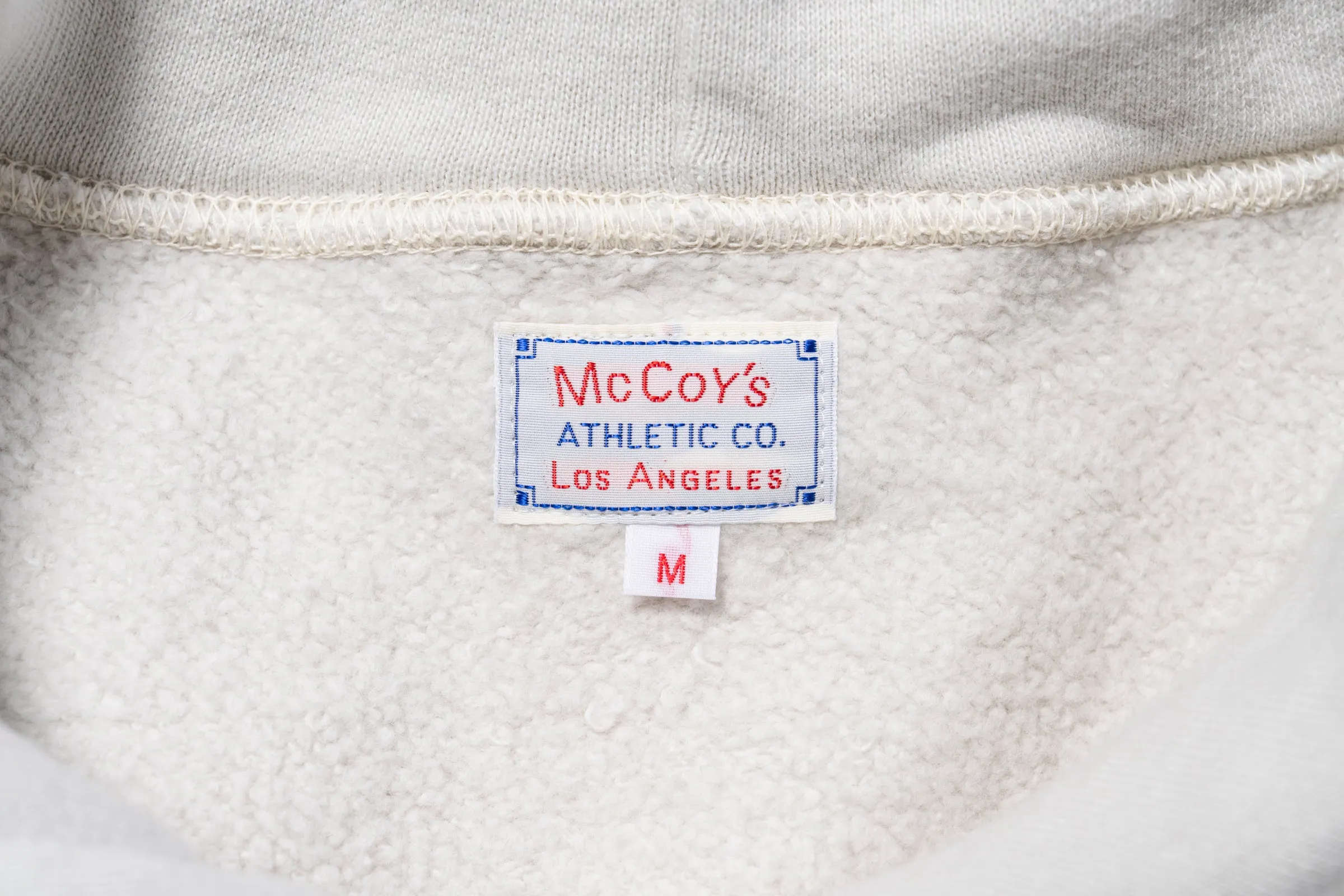10 OZ. LOOPWHEEL HOODED SWEATSHIRT sold by The Real McCoy's product image thumbnail 5