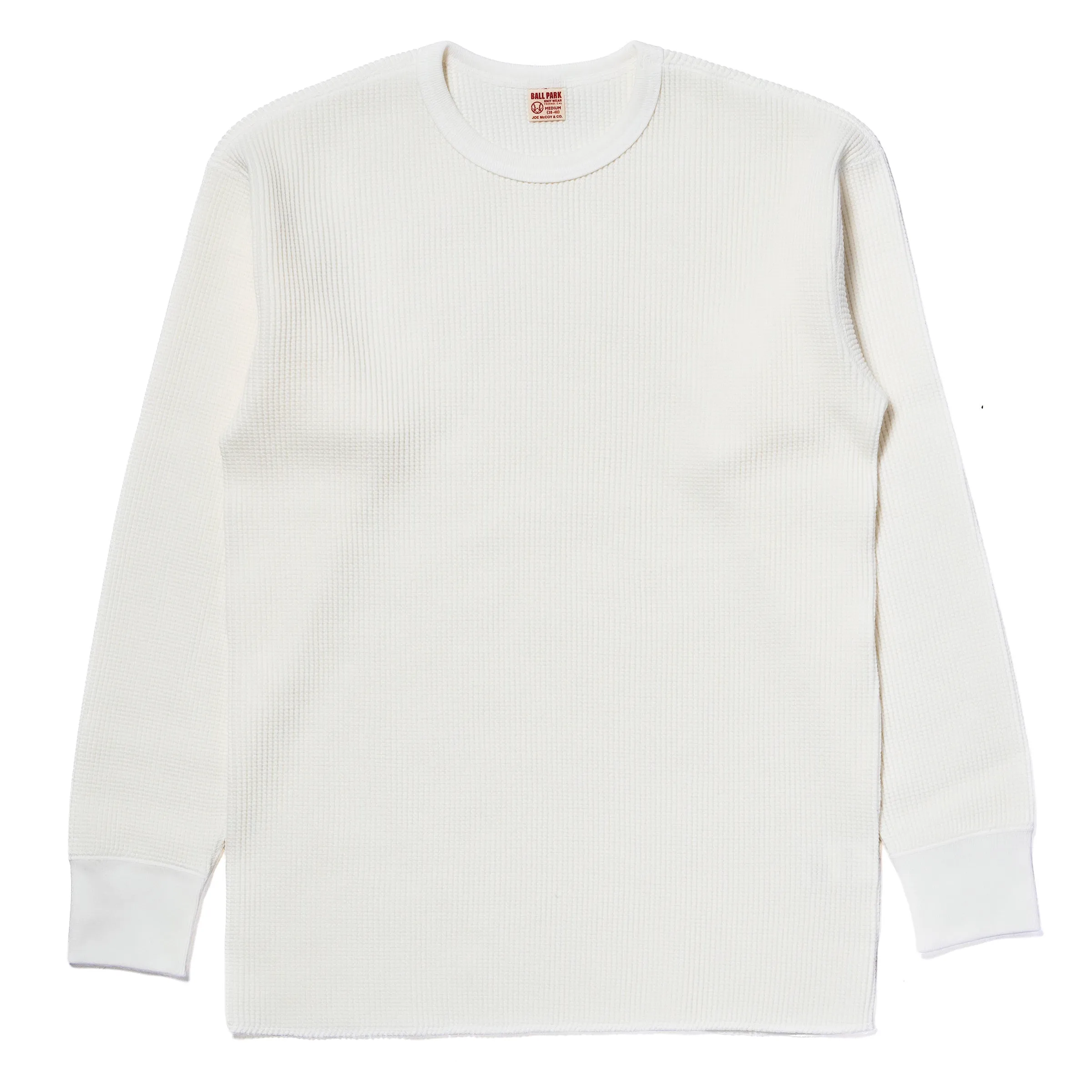 BALL PARK WAFFLE THERMAL SHIRT sold by The Real McCoy's product image thumbnail 2