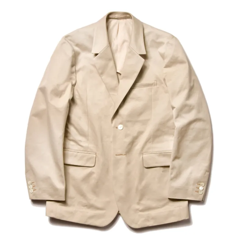 1950s COTTON CHINO SPORTS COAT / BEIGE made by The Real McCoy's