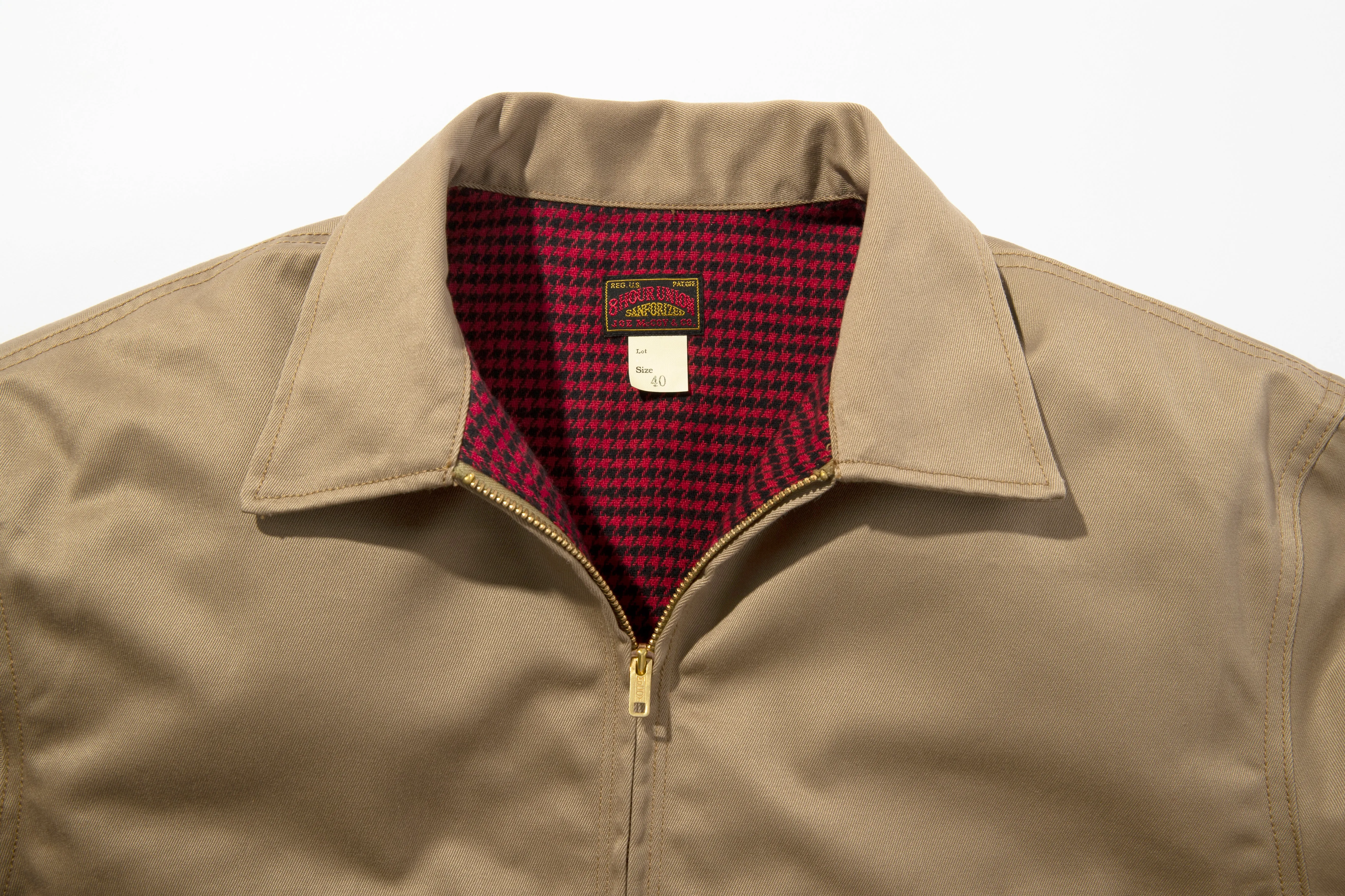 8HU HEAVY COTTON DRILL F/Z WORK JACKET sold by The Real McCoy's product image thumbnail 3