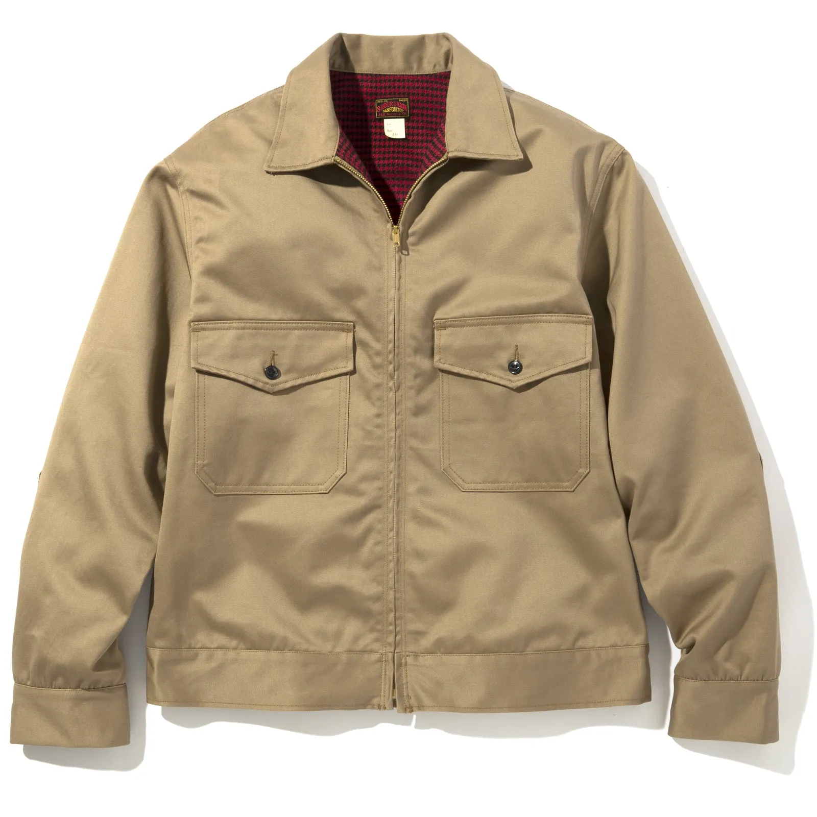 8HU HEAVY COTTON DRILL F/Z WORK JACKET sold by The Real McCoy's product image thumbnail 2