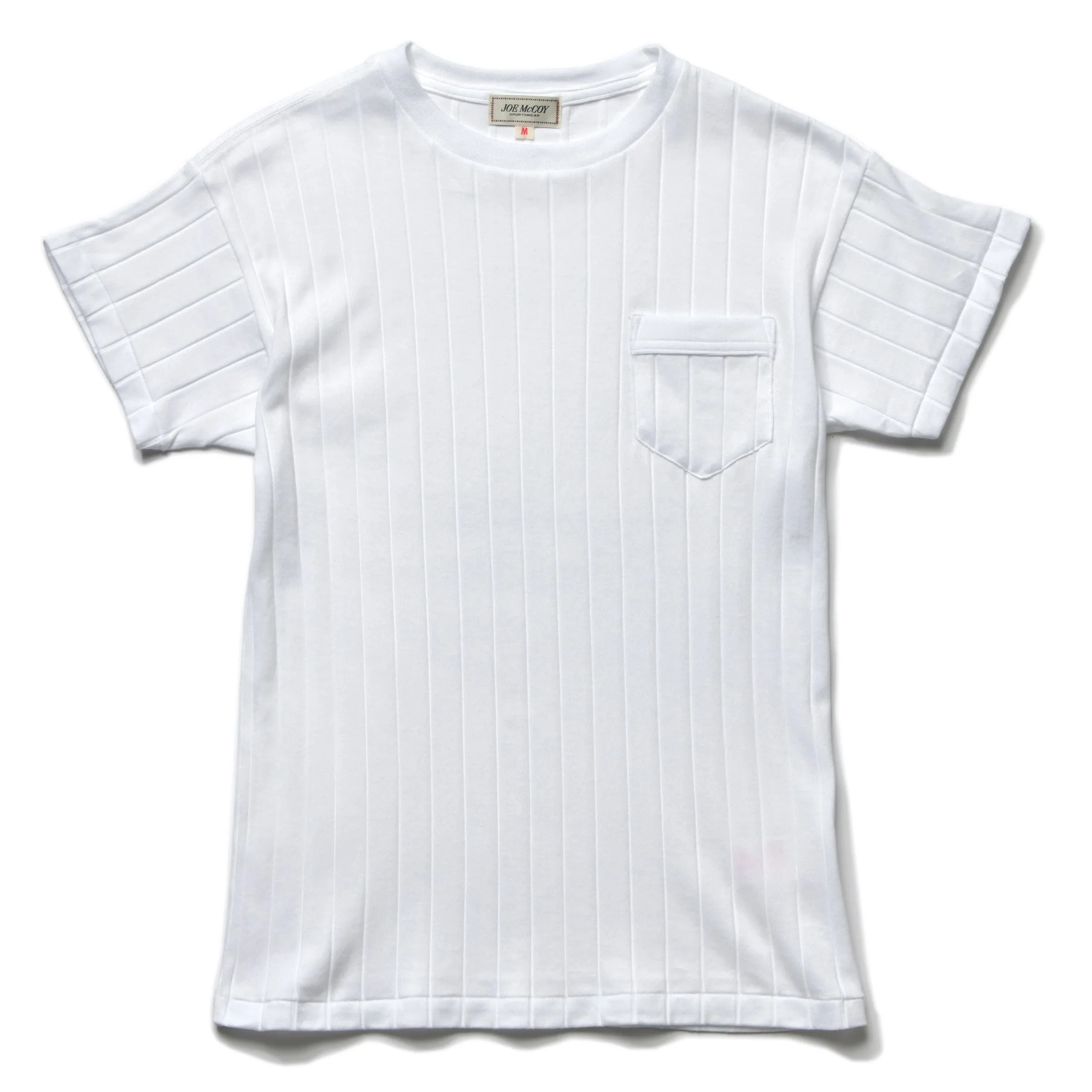 COTTON RIBBED POCKET TEE sold by The Real McCoy's product image thumbnail 2