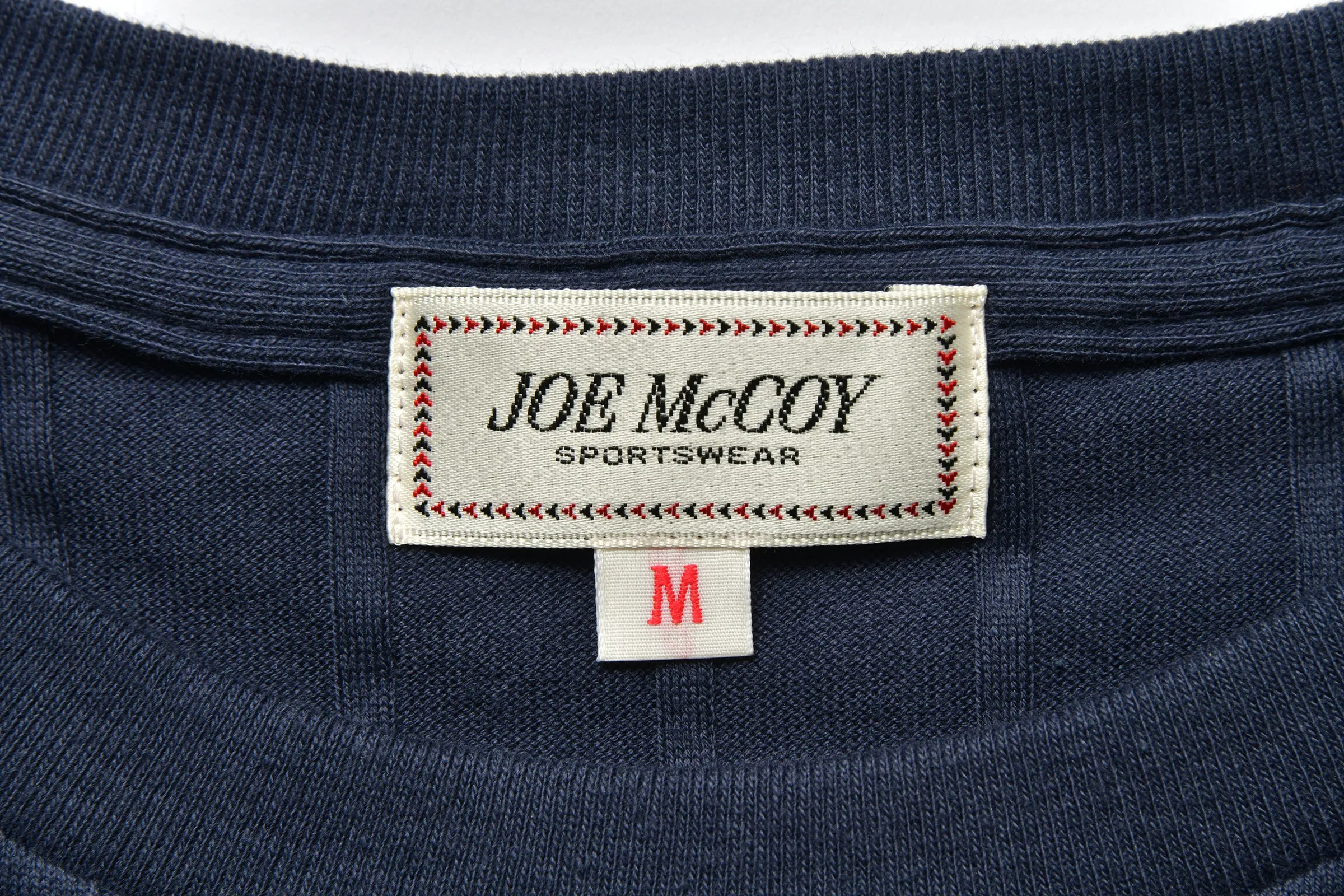 COTTON RIBBED POCKET TEE sold by The Real McCoy's product image thumbnail 4