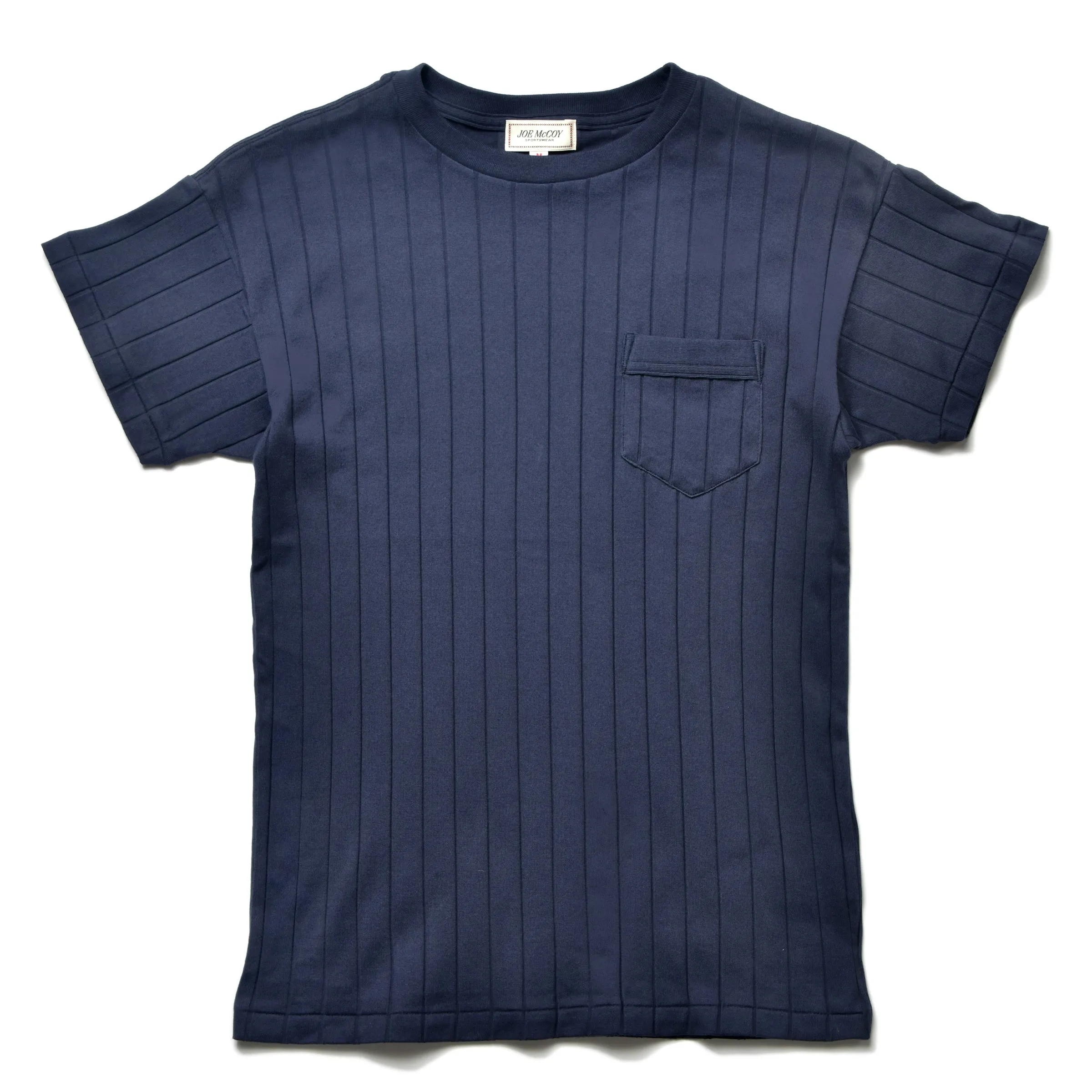 COTTON RIBBED POCKET TEE sold by The Real McCoy's product image thumbnail 2