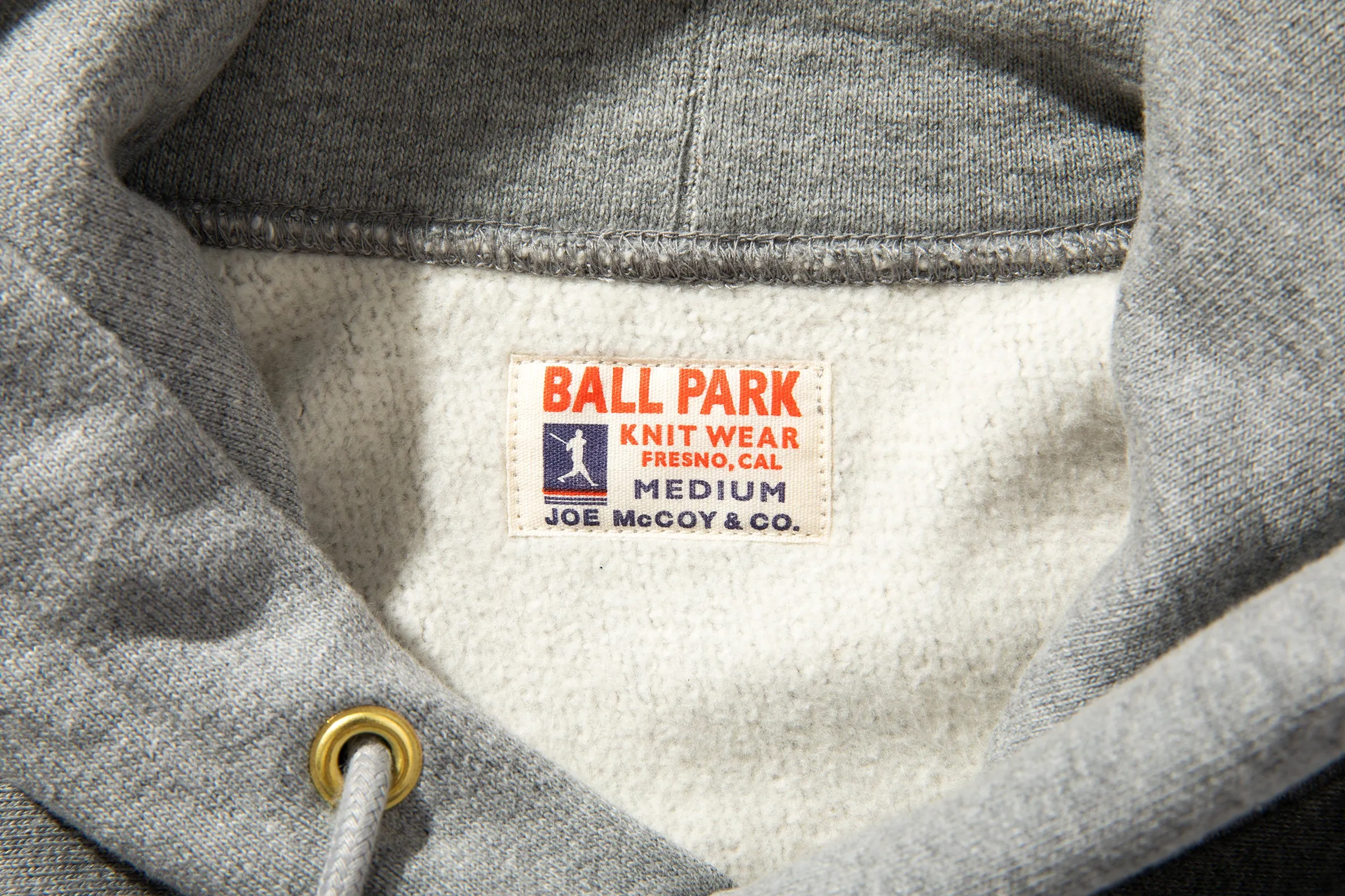 HEAVYWEIGHT HOODED SWEATSHIRT sold by The Real McCoy's product image thumbnail 3