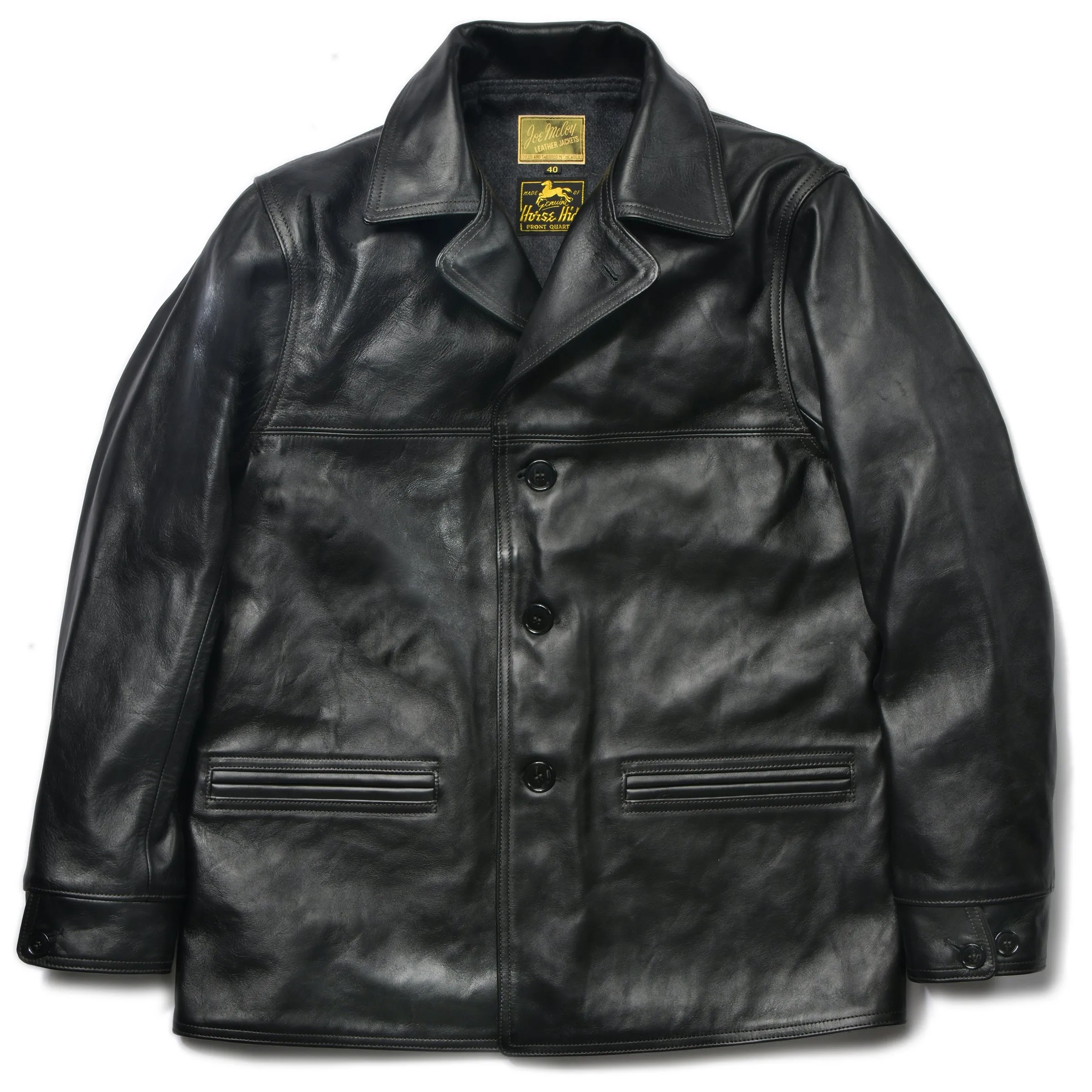 HORSEHIDE CAR COAT sold by The Real McCoy's product image thumbnail 2