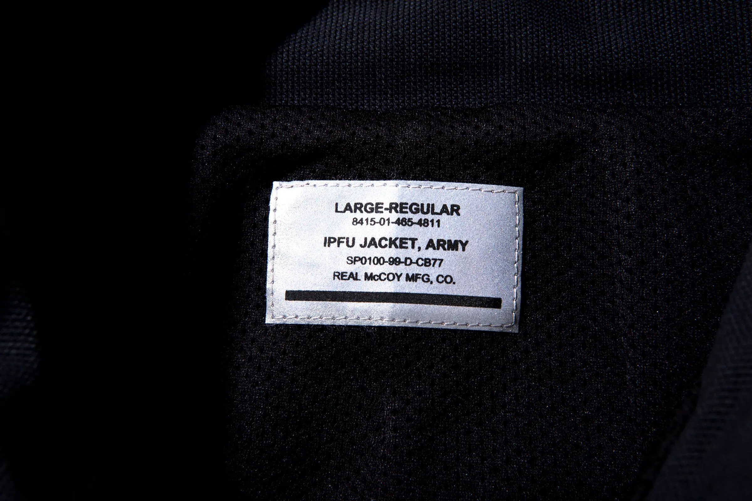 IPFU NYLON TRAINING JACKET sold by The Real McCoy's product image thumbnail 4