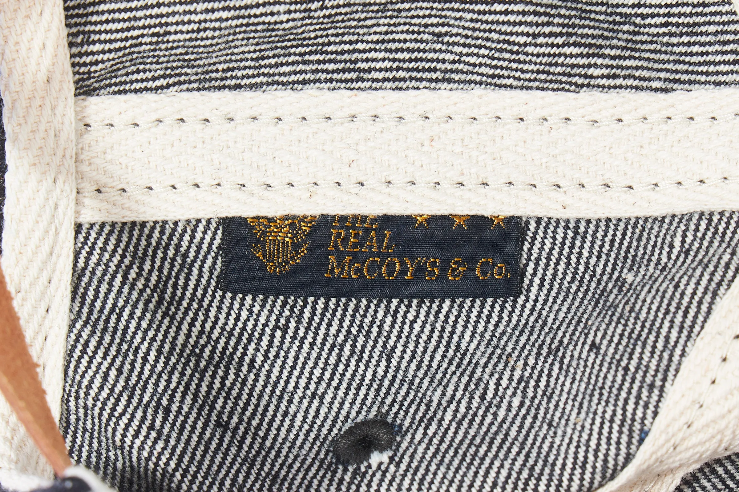 JOE McCOY DENIM BASEBALL CAP sold by The Real McCoy's product image thumbnail 4