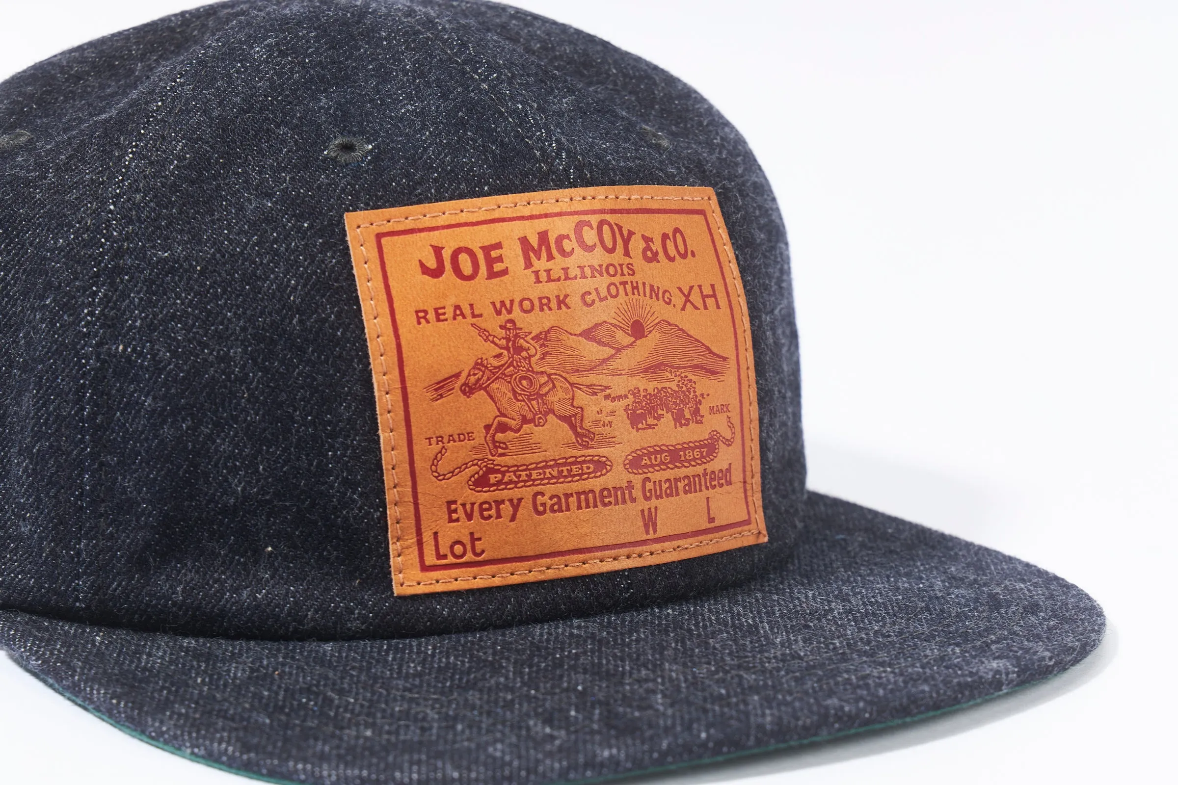 JOE McCOY DENIM BASEBALL CAP sold by The Real McCoy's product image thumbnail 5