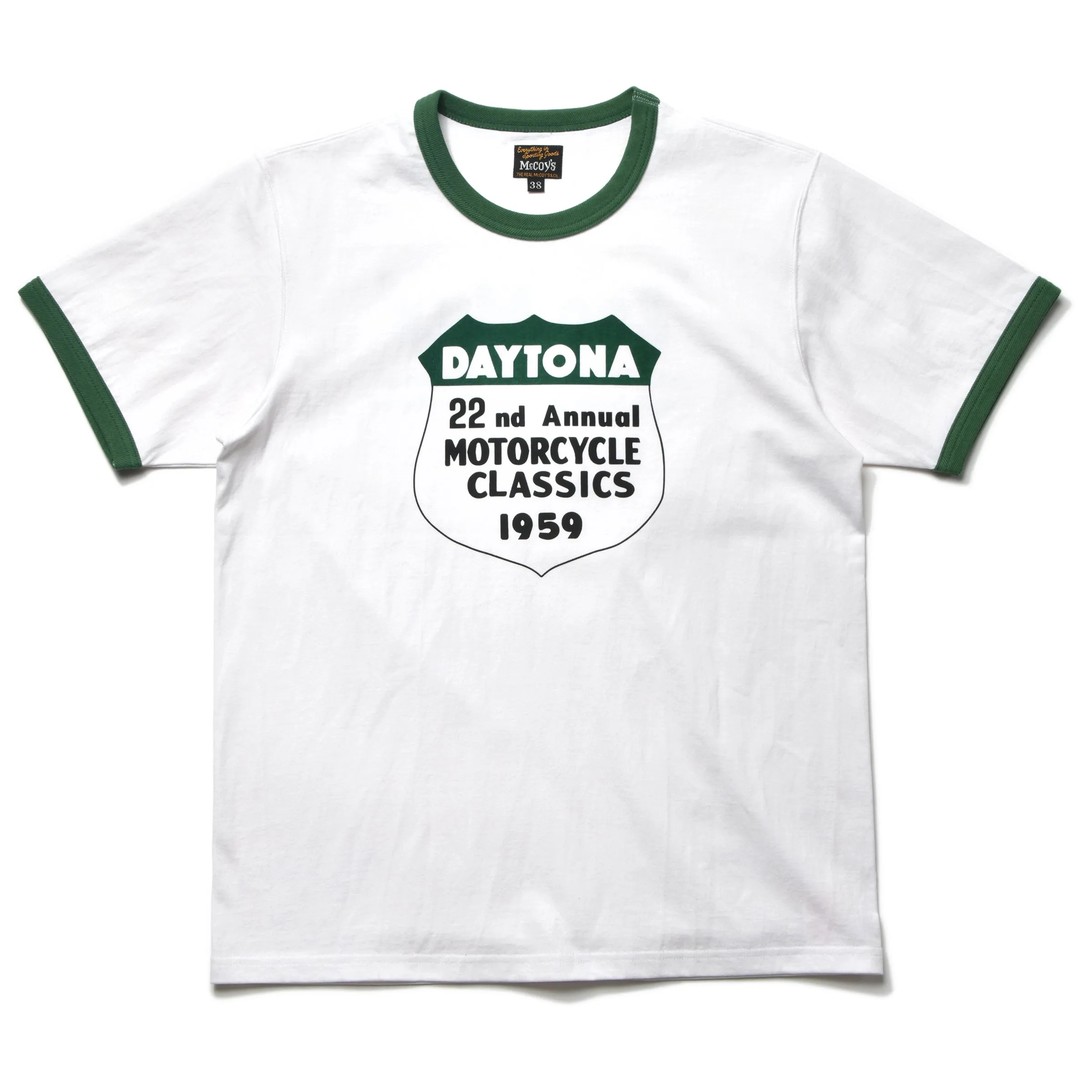 JOE MCCOY TEE / DAYTONA sold by The Real McCoy's product image thumbnail 2