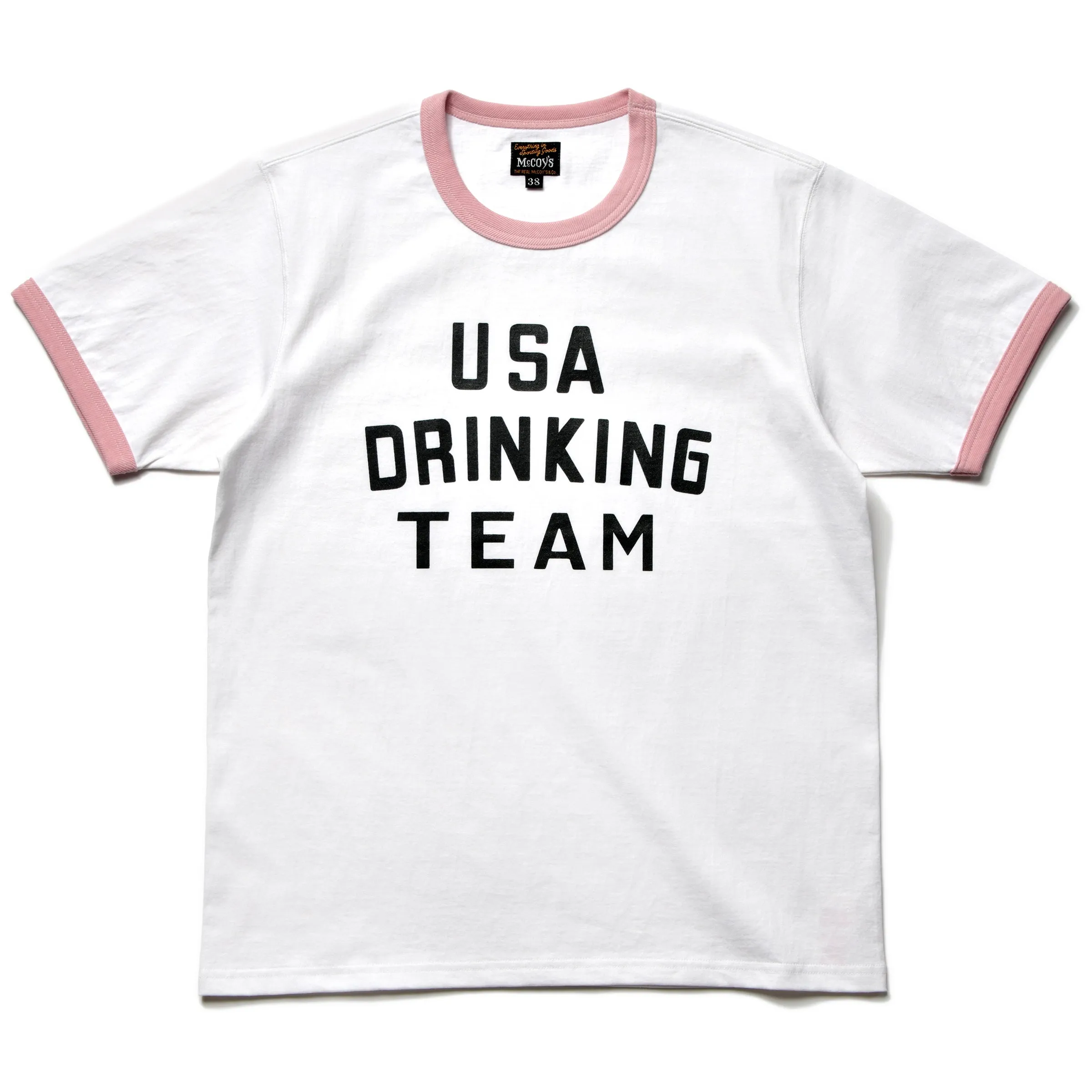 JOE MCCOY TEE / USA DRINKING TEAM sold by The Real McCoy's product image thumbnail 2