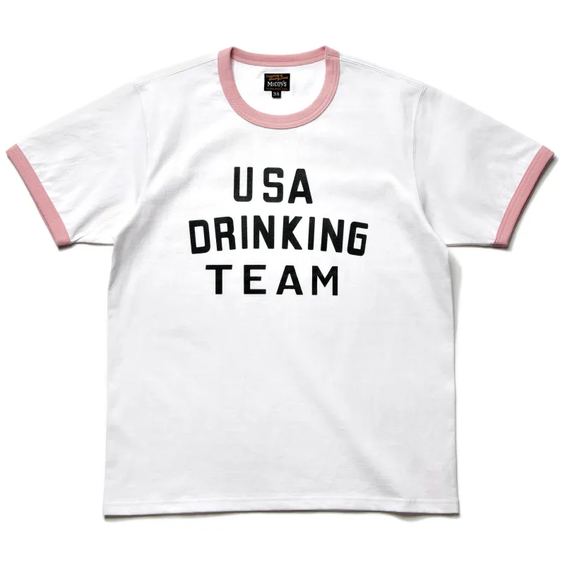 JOE MCCOY TEE / USA DRINKING TEAM made by The Real McCoy's
