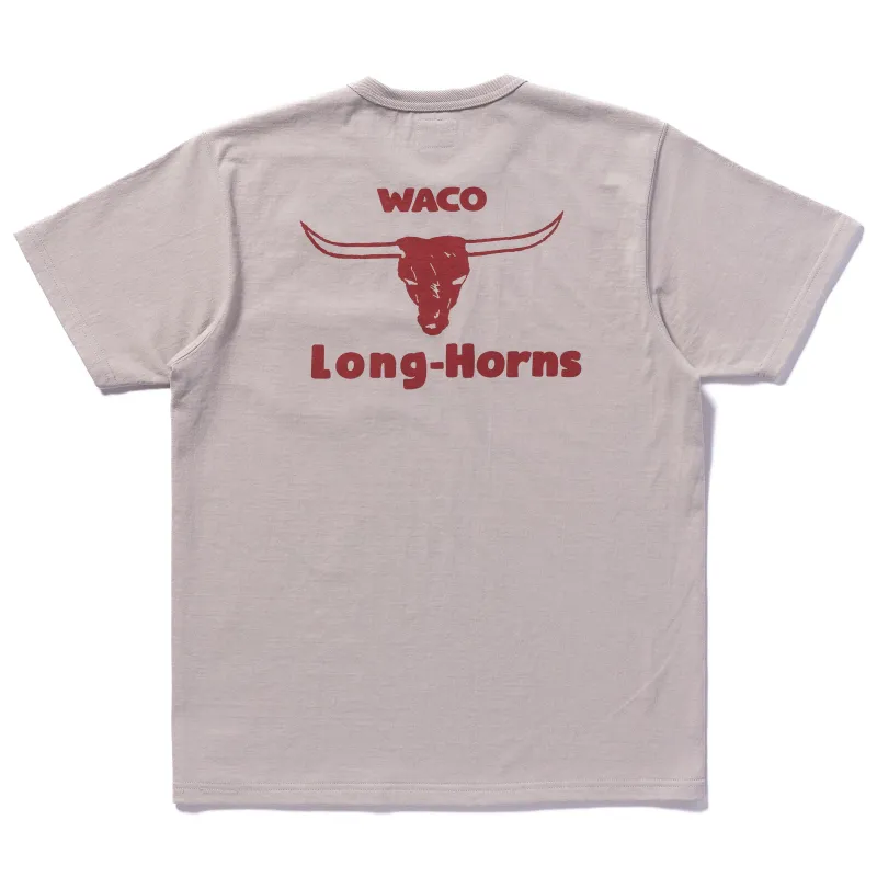 JOE MCCOY TEE / WACO LONG-HORNS made by The Real McCoy's