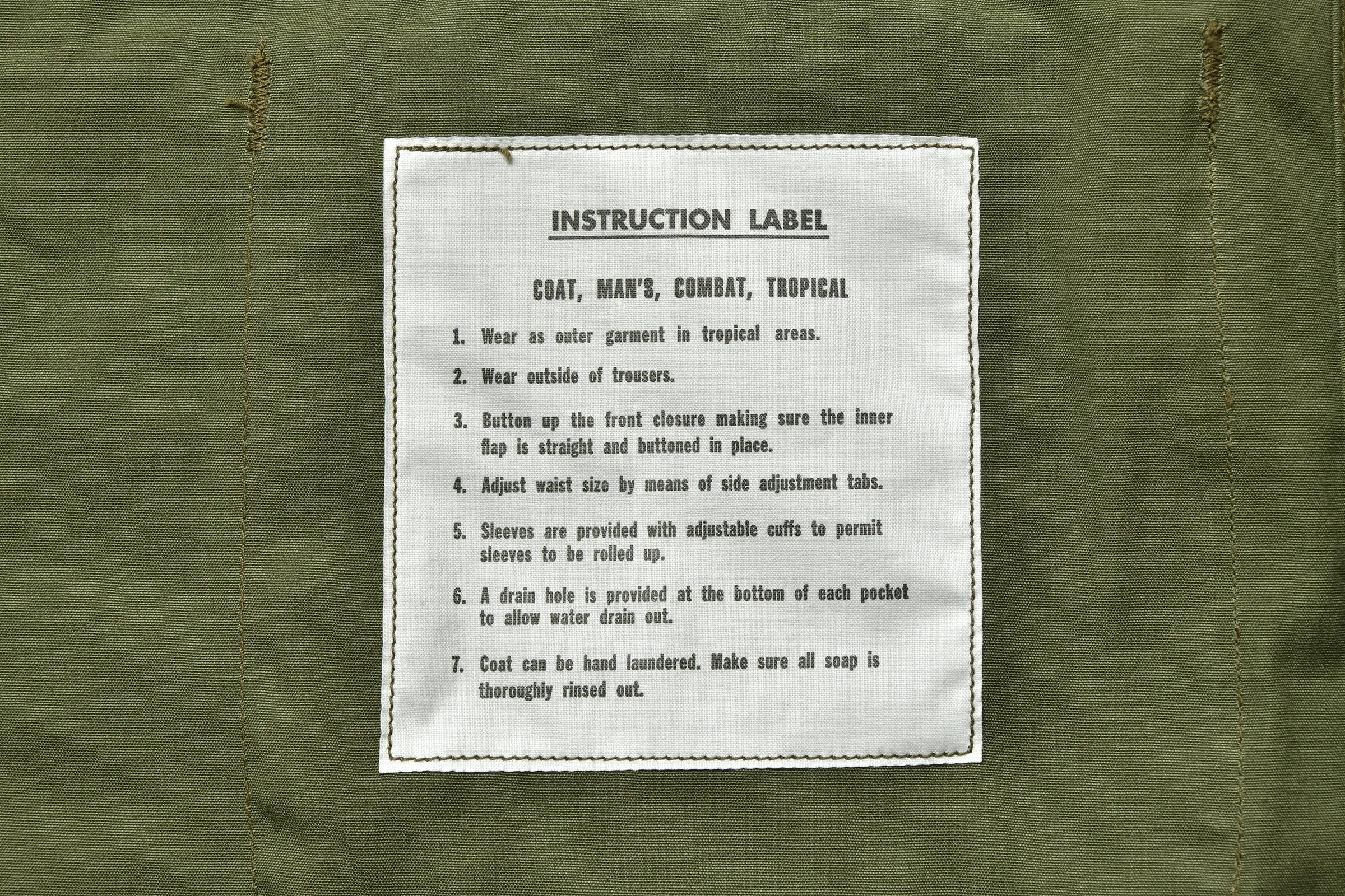 JUNGLE FATIGUE JACKET / COLLINSWORTH sold by The Real McCoy's product image thumbnail 5