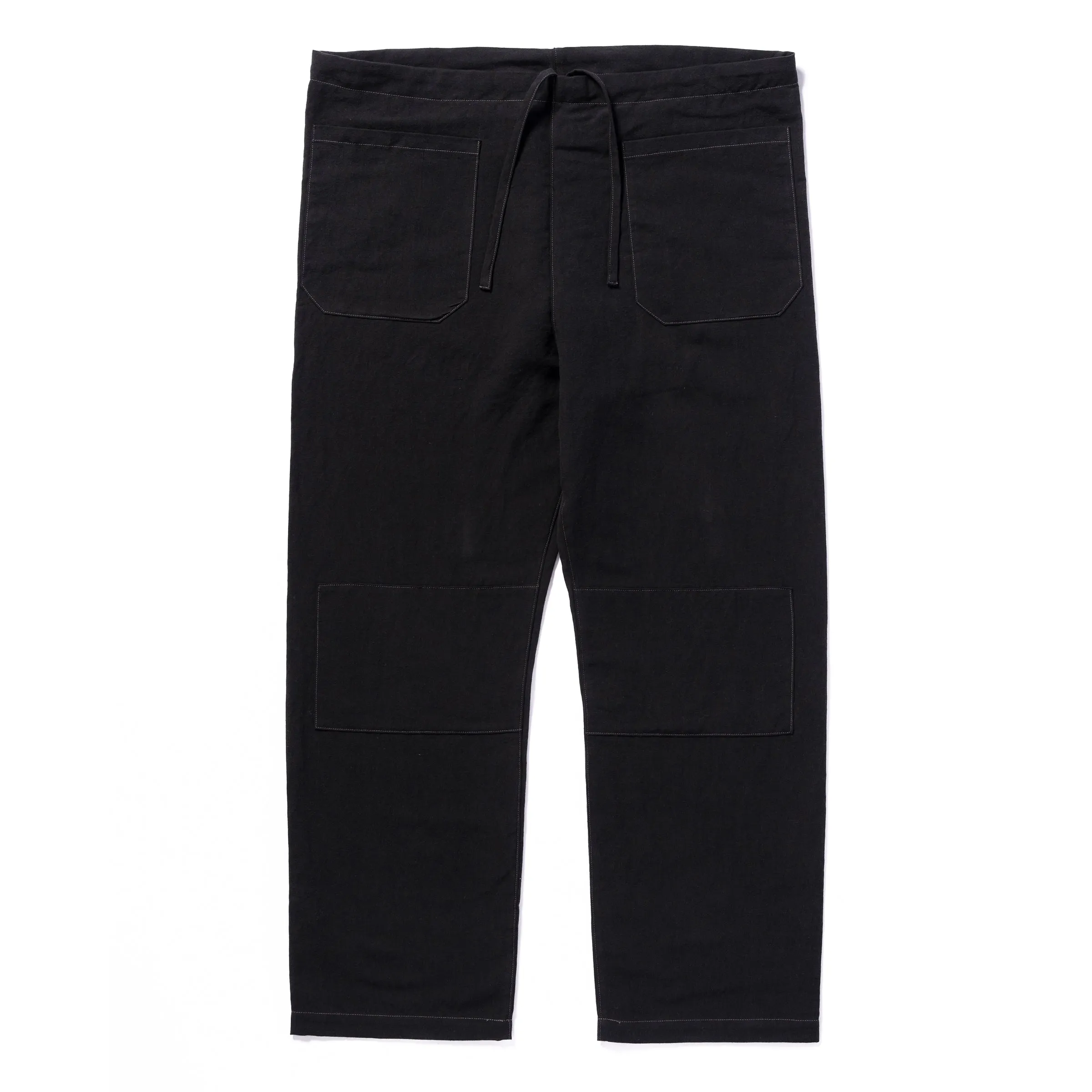 JUNK FORCE BLACK PAJAMA TROUSERS sold by The Real McCoy's