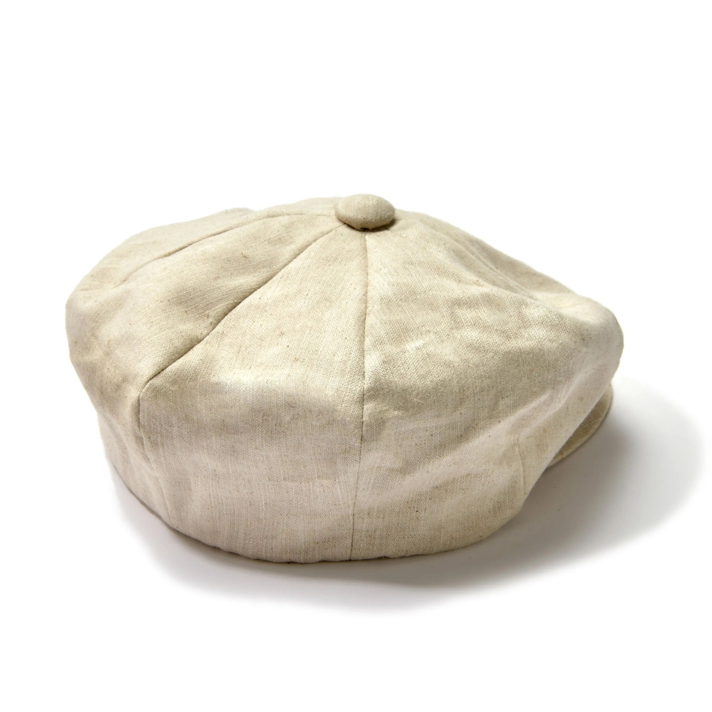 LINEN NEWSBOY CAP sold by The Real McCoy's product image thumbnail 3