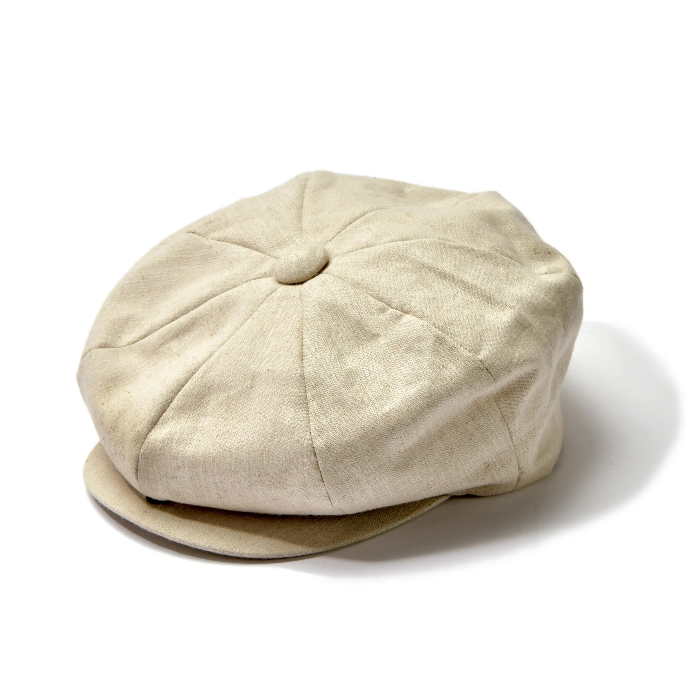 LINEN NEWSBOY CAP sold by The Real McCoy's