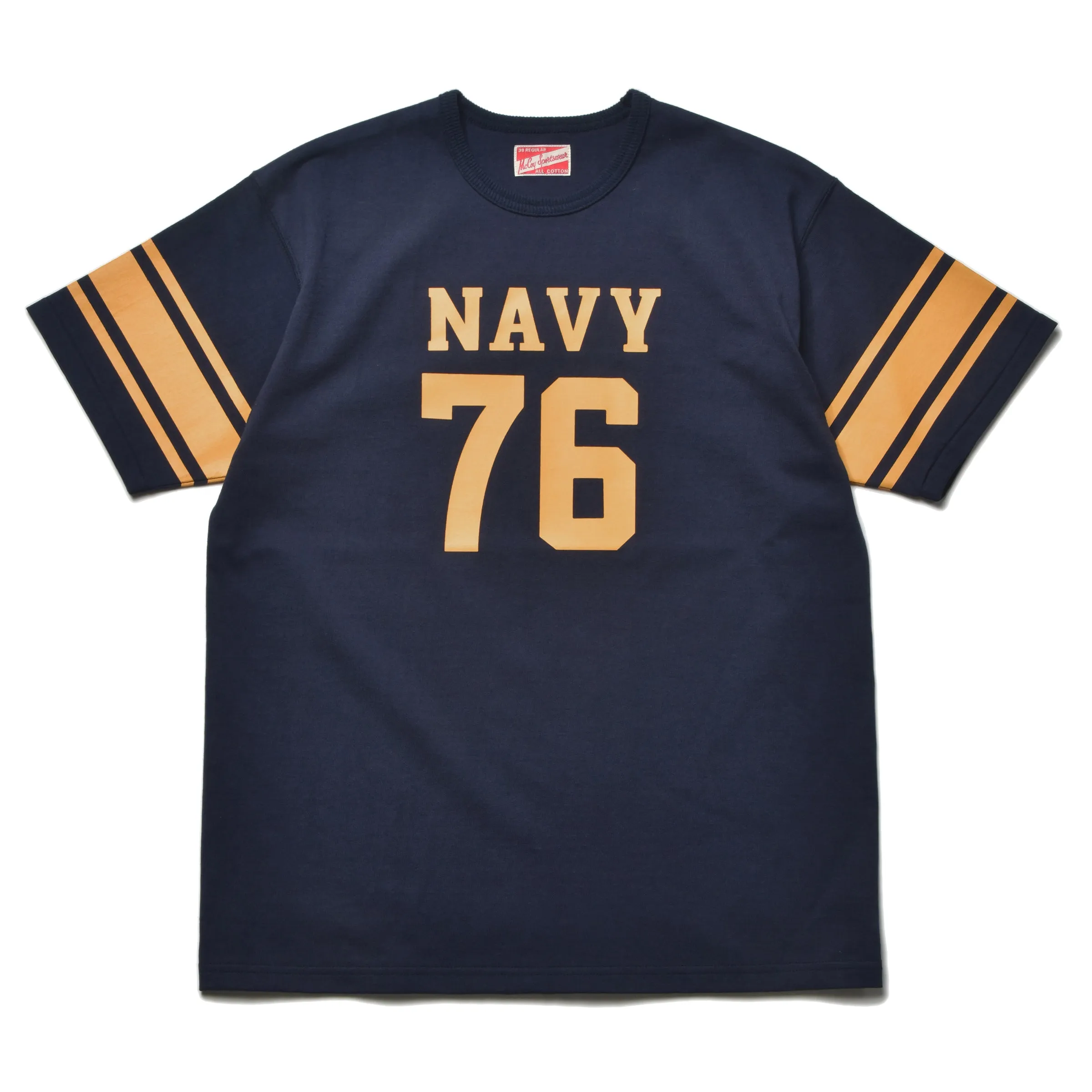 MILITARY ATHLETIC TEE / NAVY 76 sold by The Real McCoy's