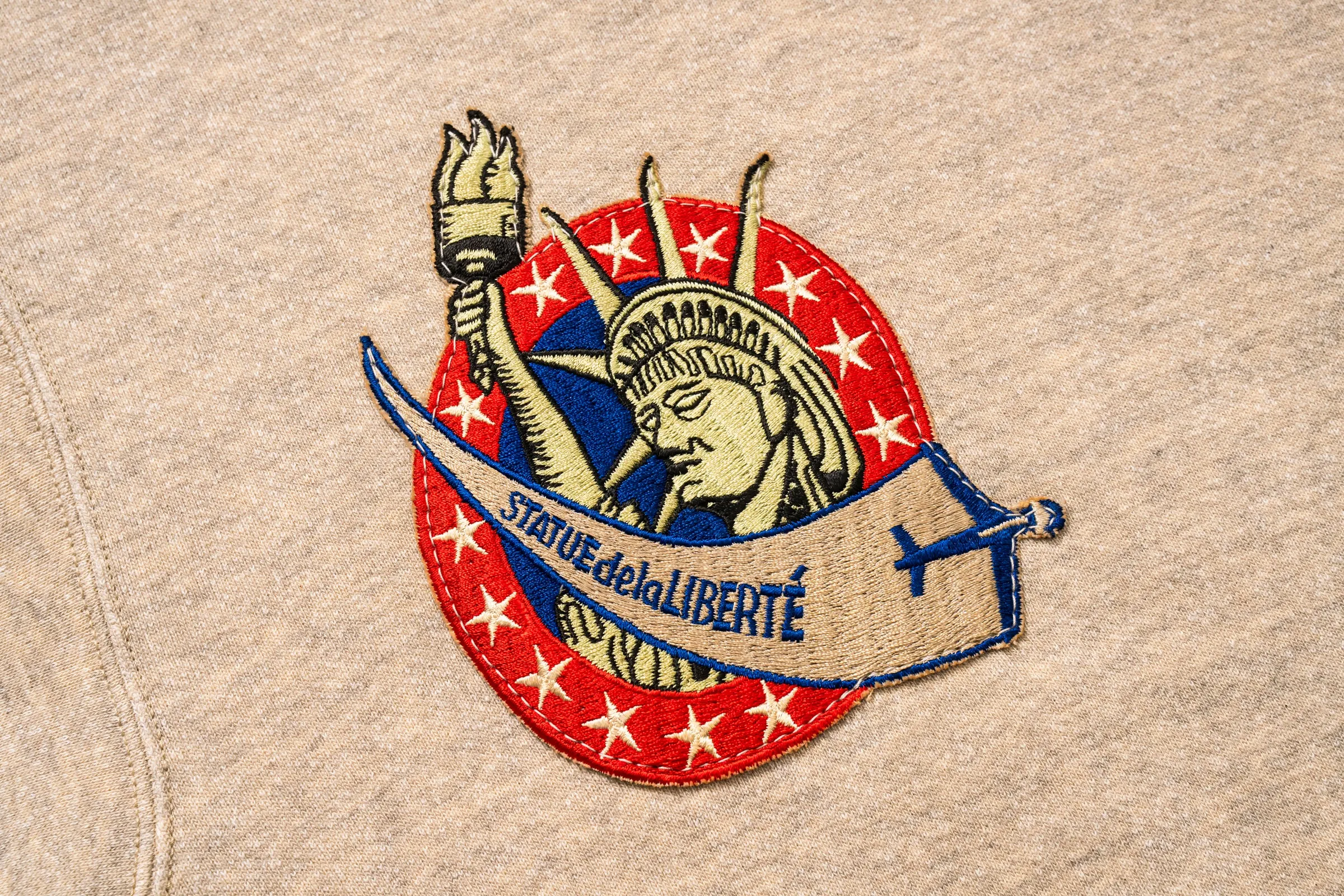 MILITARY PRINT SWEATSHIRT / STATUE de la LIBERTÉ sold by The Real McCoy's product image thumbnail 5