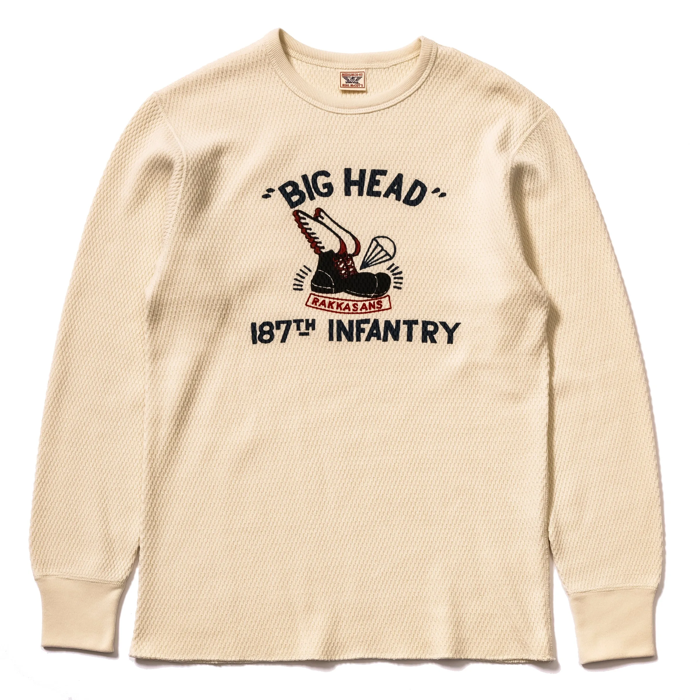 MILITARY PRINT THERMAL / BIG HEAD sold by The Real McCoy's product image thumbnail 2