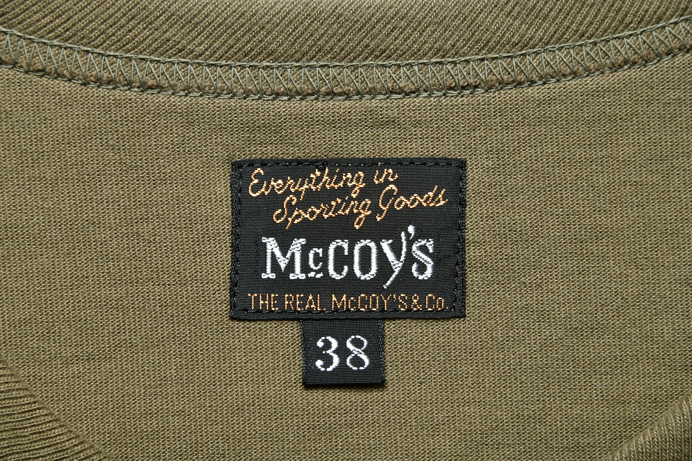 MILITARY TEE / CAMP HOOD sold by The Real McCoy's product image thumbnail 4