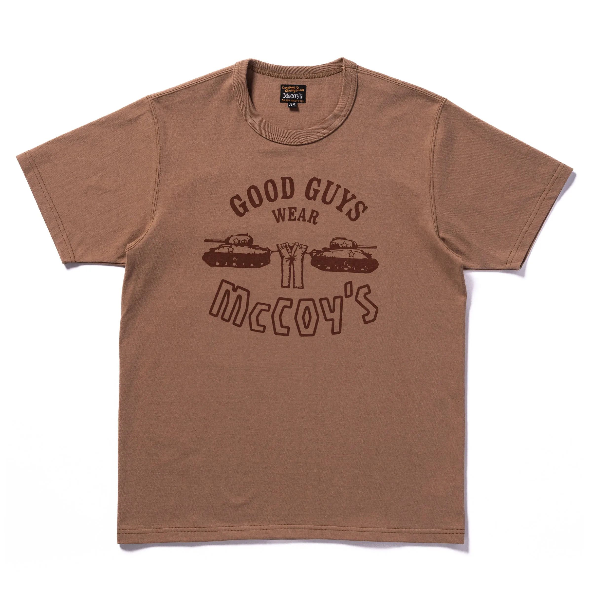 MILITARY TEE / GOOD GUYS WEAR MCCOY’S sold by The Real McCoy's product image thumbnail 2