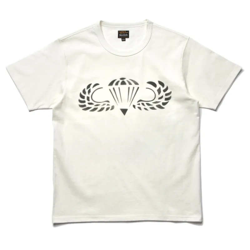 MILITARY TEE / JUMP WINGS sold by The Real McCoy's