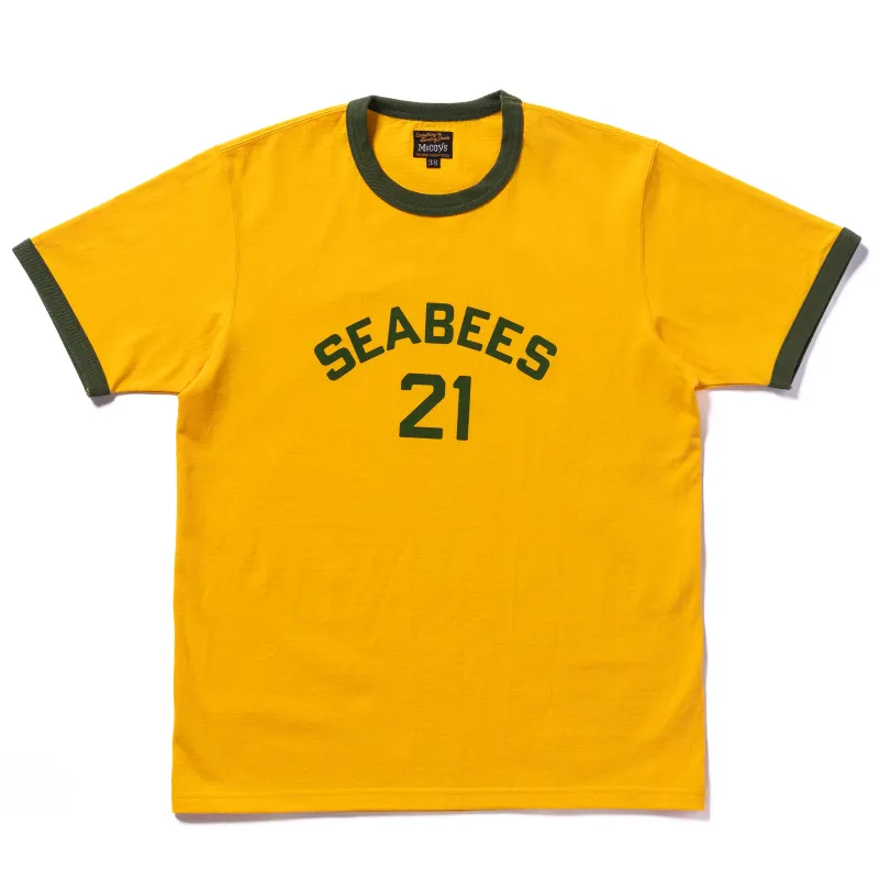 MILITARY TEE / SEABEES 21 made by The Real McCoy's