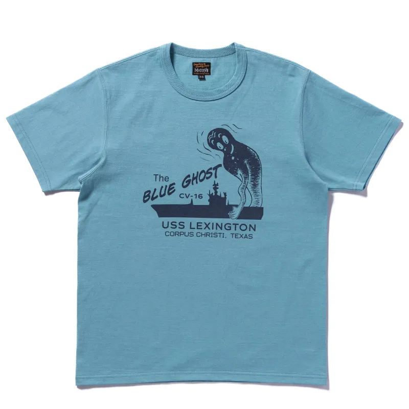 MILITARY TEE / THE BLUE GHOST made by The Real McCoy's
