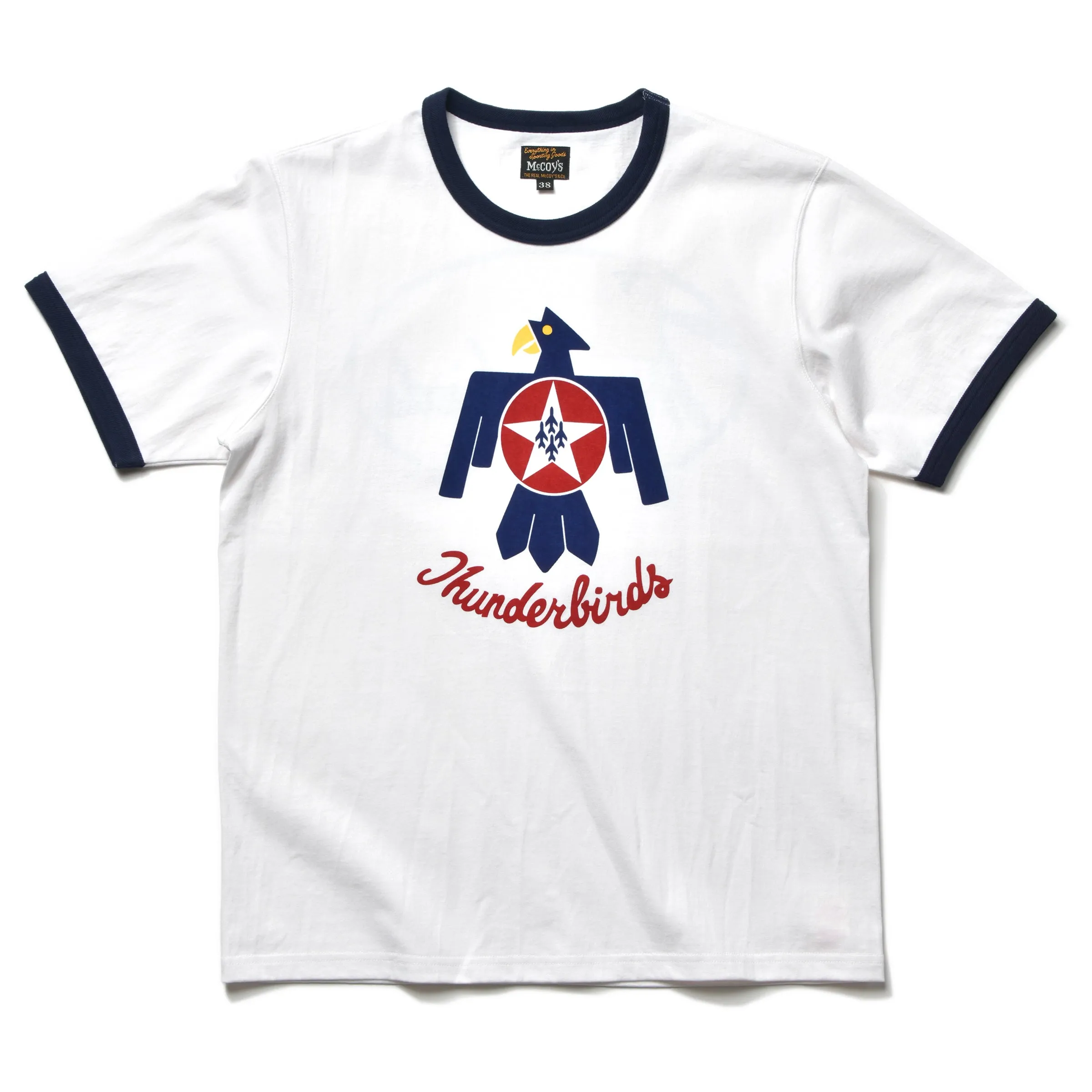MILITARY TEE / THUNDERBIRDS sold by The Real McCoy's product image thumbnail 2