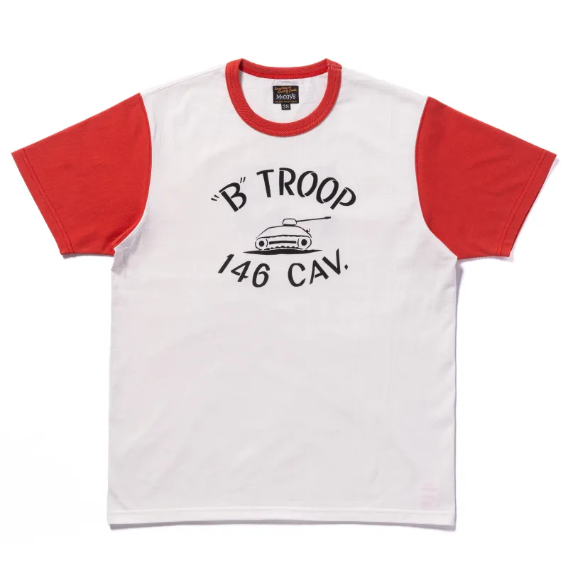 MILITARY TEE / “B” TROOP sold by The Real McCoy's