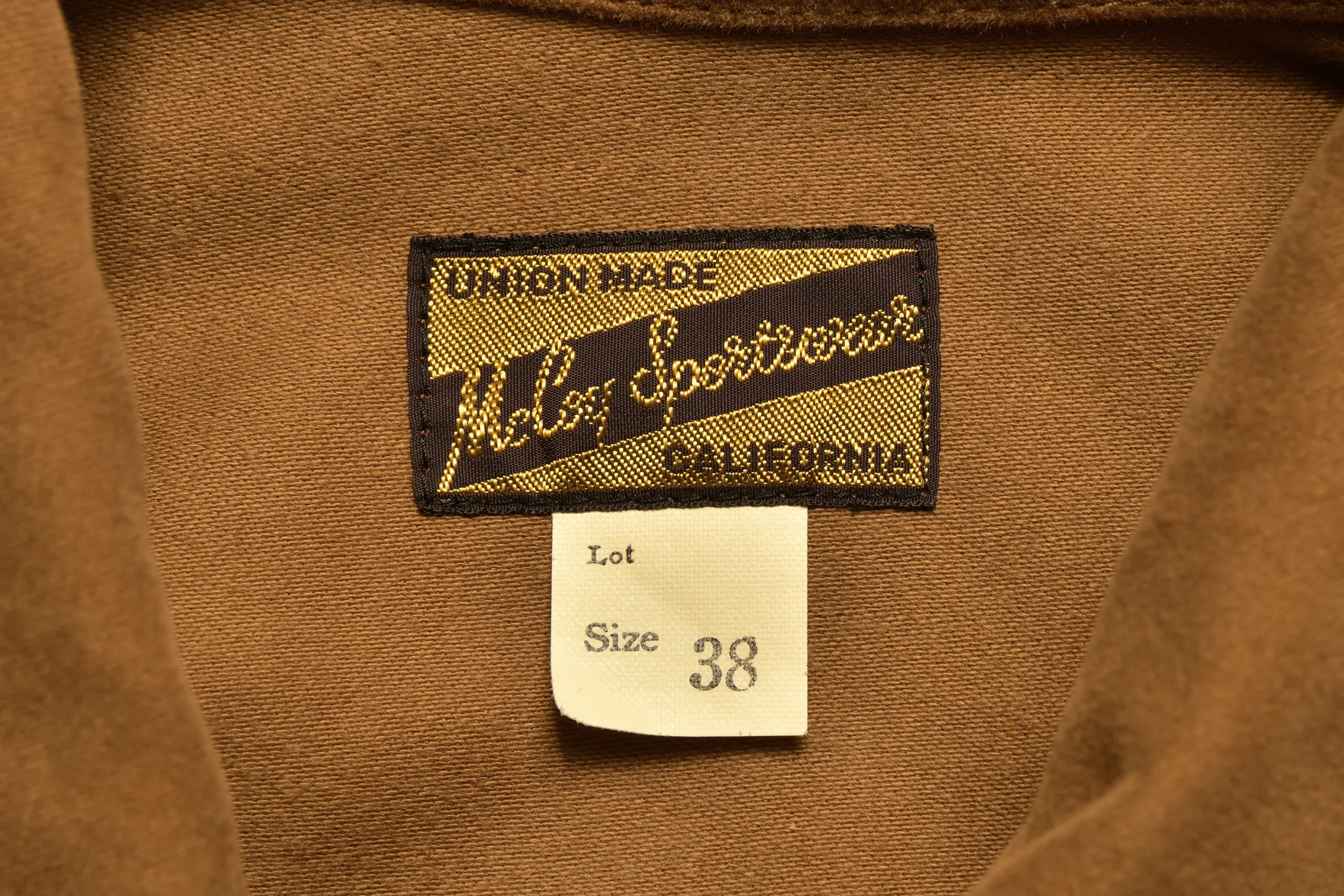 MOLESKIN SPORTS JACKET sold by The Real McCoy's product image thumbnail 4