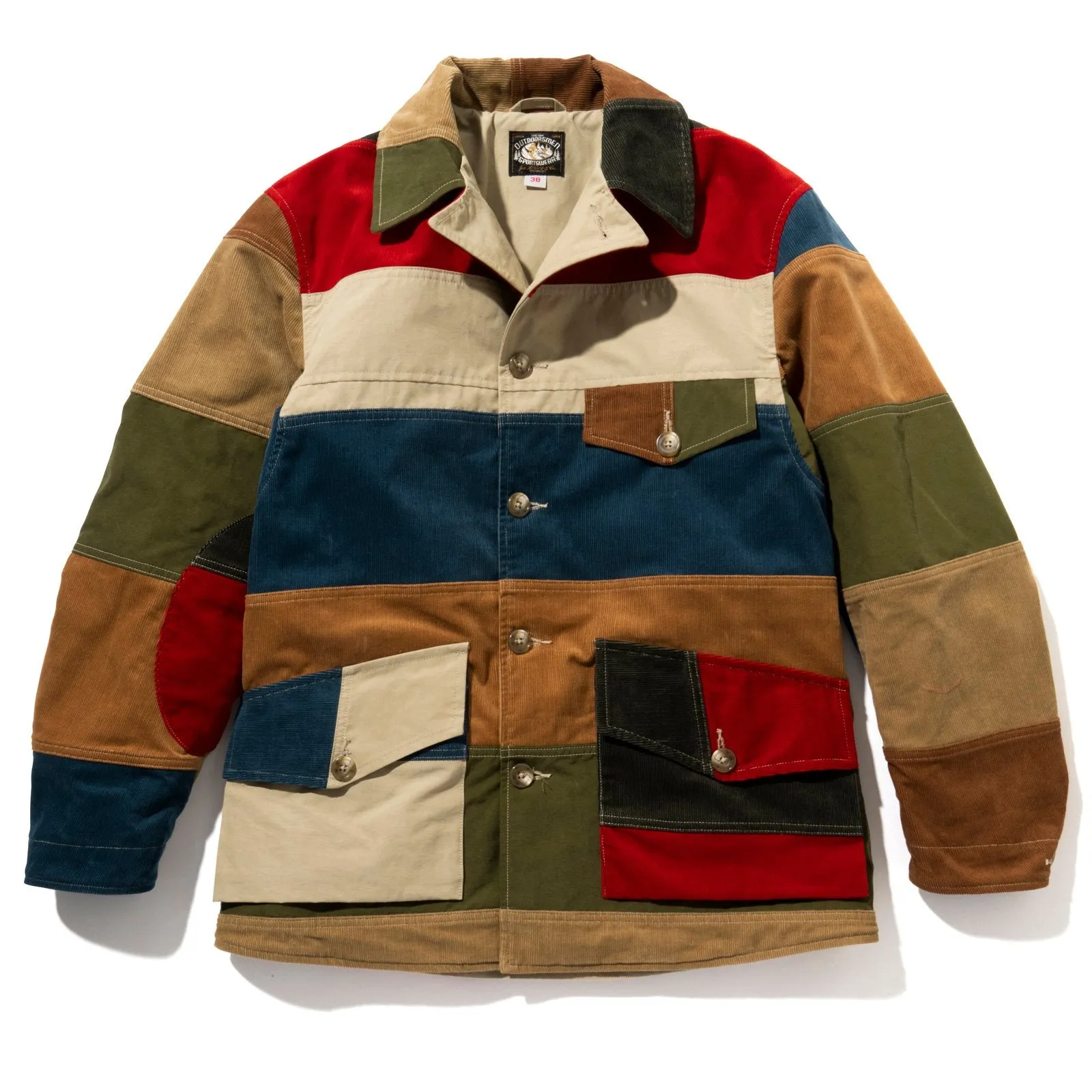 MULTICOLOR CORDUROY HUNTING COAT sold by The Real McCoy's product image thumbnail 2