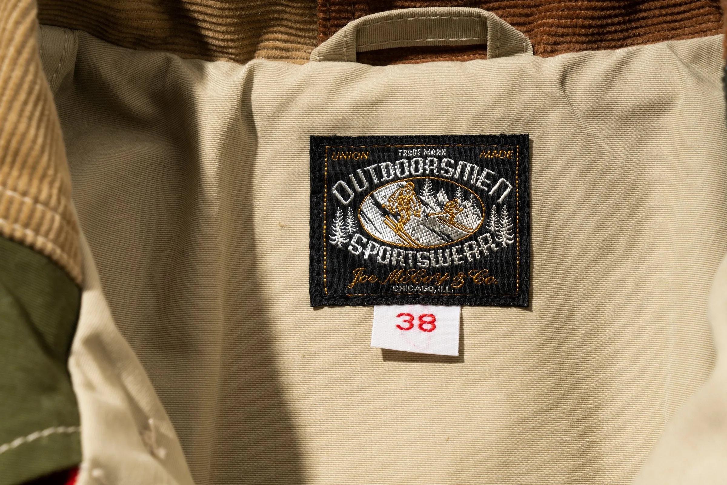 MULTICOLOR CORDUROY HUNTING COAT sold by The Real McCoy's product image thumbnail 3