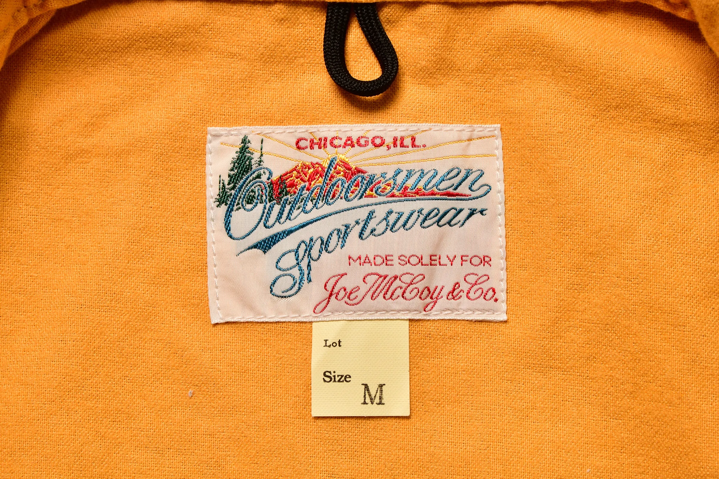 NYLON COTTON LINED COACH JACKET sold by The Real McCoy's product image thumbnail 4