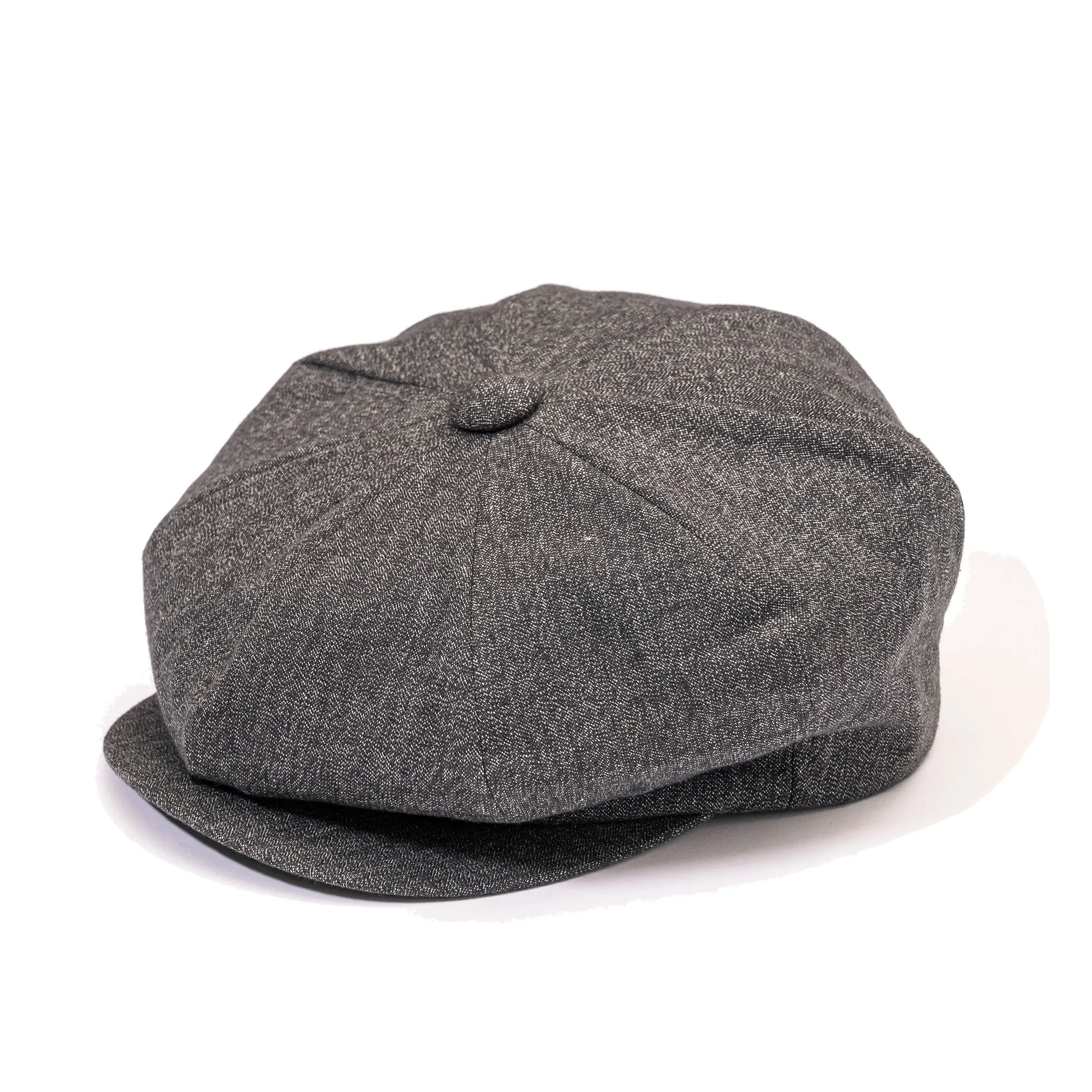 SALT AND PEPPER CHAMBRAY NEWSBOY CAP sold by The Real McCoy's product image thumbnail 2