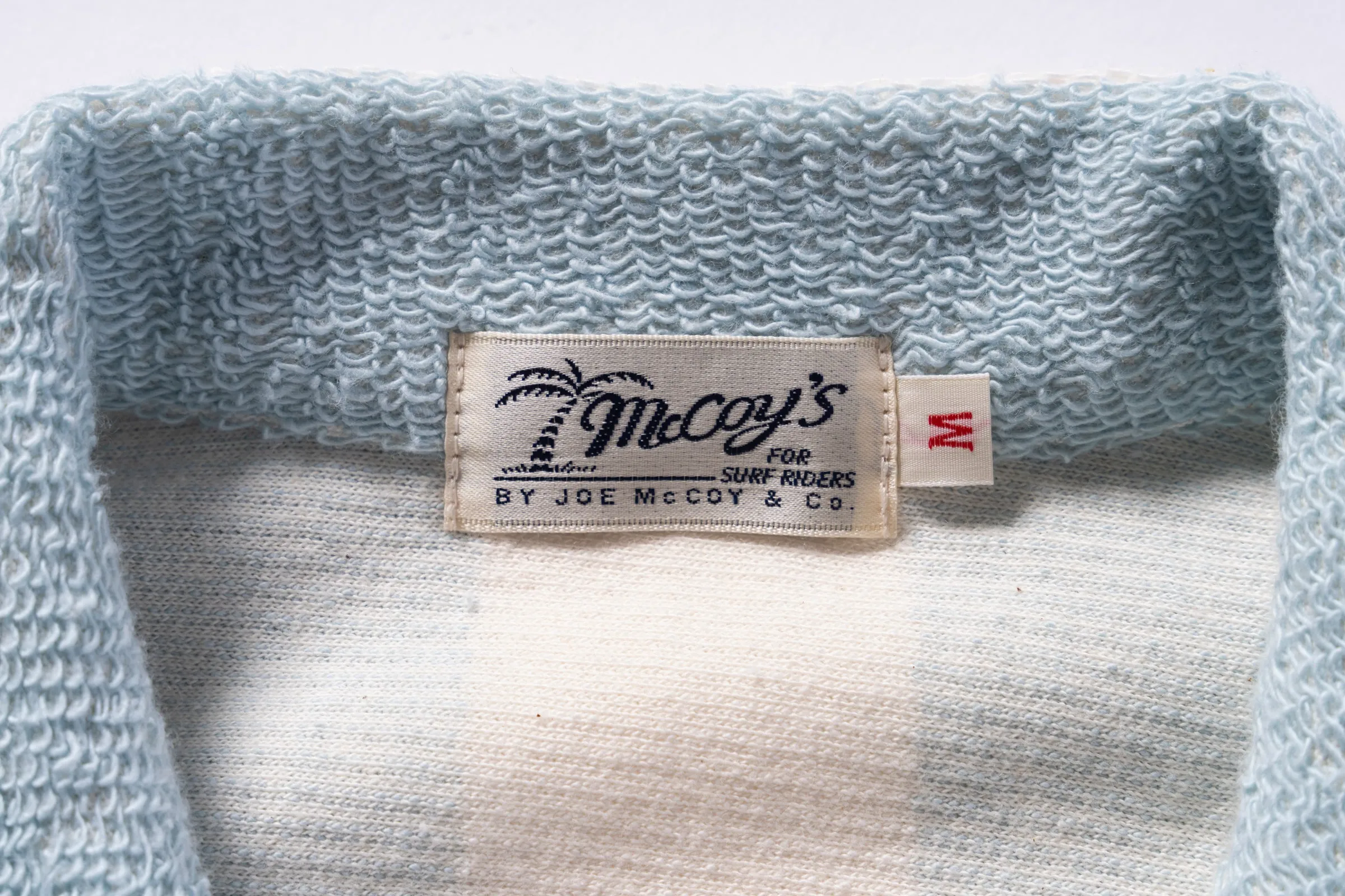 STRIPE COTTON PILE BEACH SHIRT sold by The Real McCoy's product image thumbnail 4