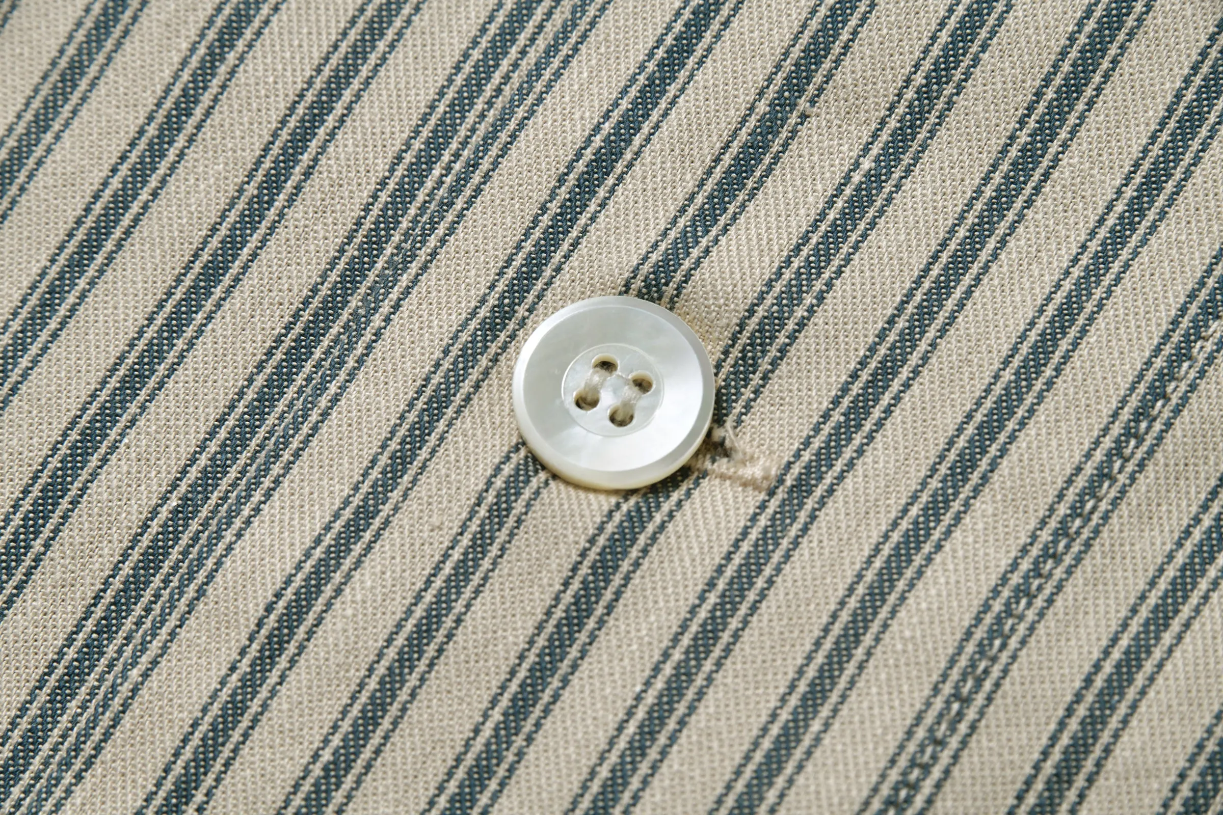 TICKING STRIPE PAJAMA SHIRT sold by The Real McCoy's product image thumbnail 5
