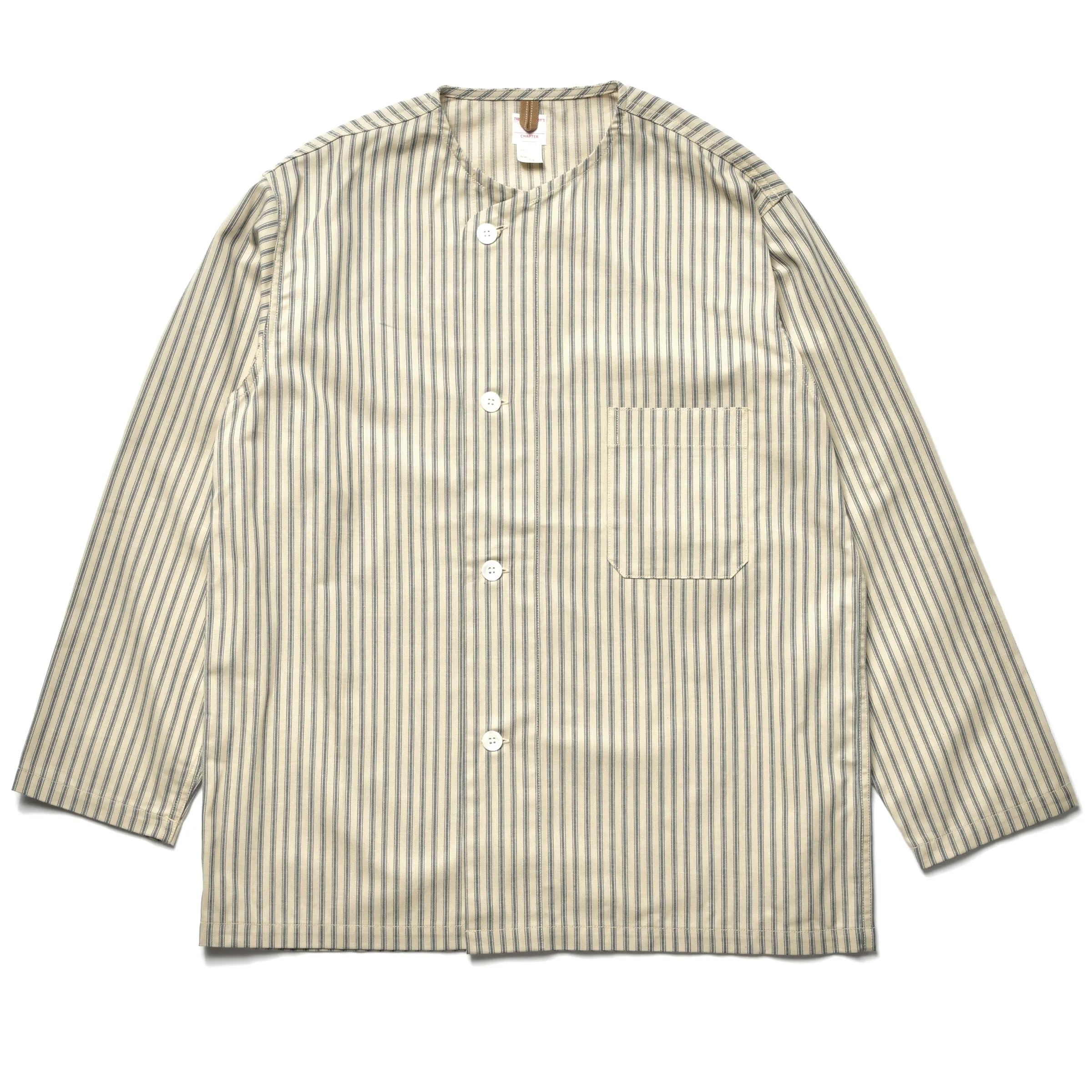 TICKING STRIPE PAJAMA SHIRT sold by The Real McCoy's