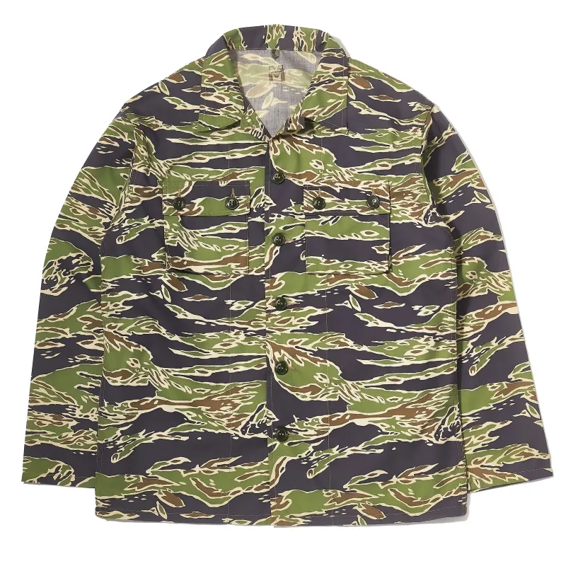 TIGER CAMOUFLAGE SHIRT / LATE WAR made by The Real McCoy's