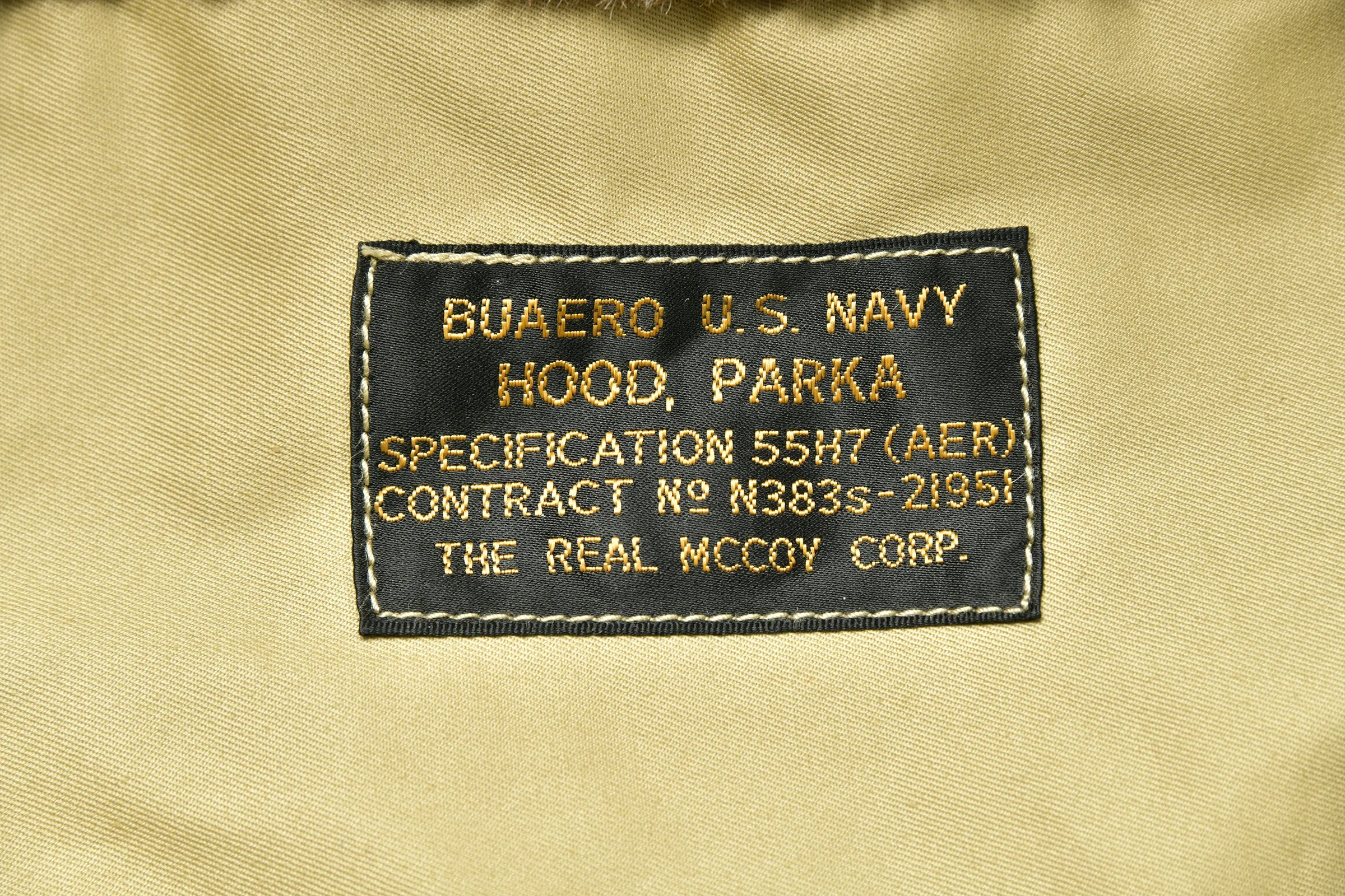 USN CATAPULT OFFICER JACKET (MODIFIED) sold by The Real McCoy's product image thumbnail 4